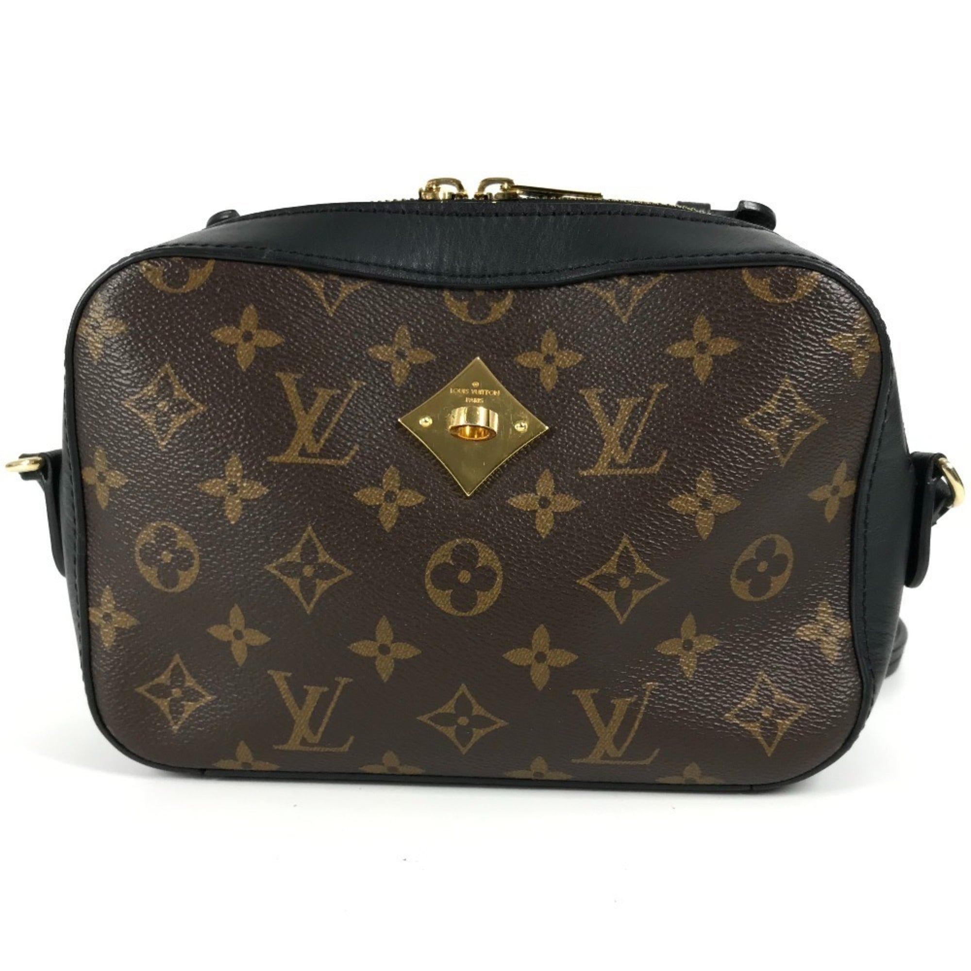 Louis Vuitton Black Brown Noir Monogram Pochette Shoulder Bag (Pre-Owned)