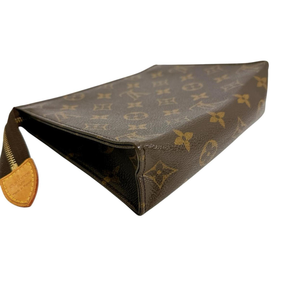 Louis Vuitton Brown Monogram Canvas Pochette Pouch Wash Bag (Pre-Owned)