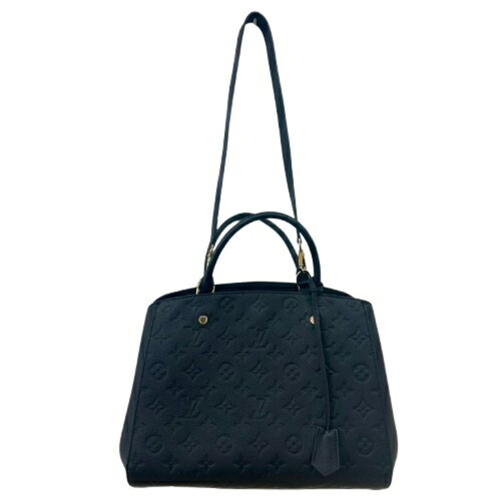 Louis Vuitton Monogram Empreinte Black Monogram Empreinte Handbag Shoulder Bag (Pre-Owned)