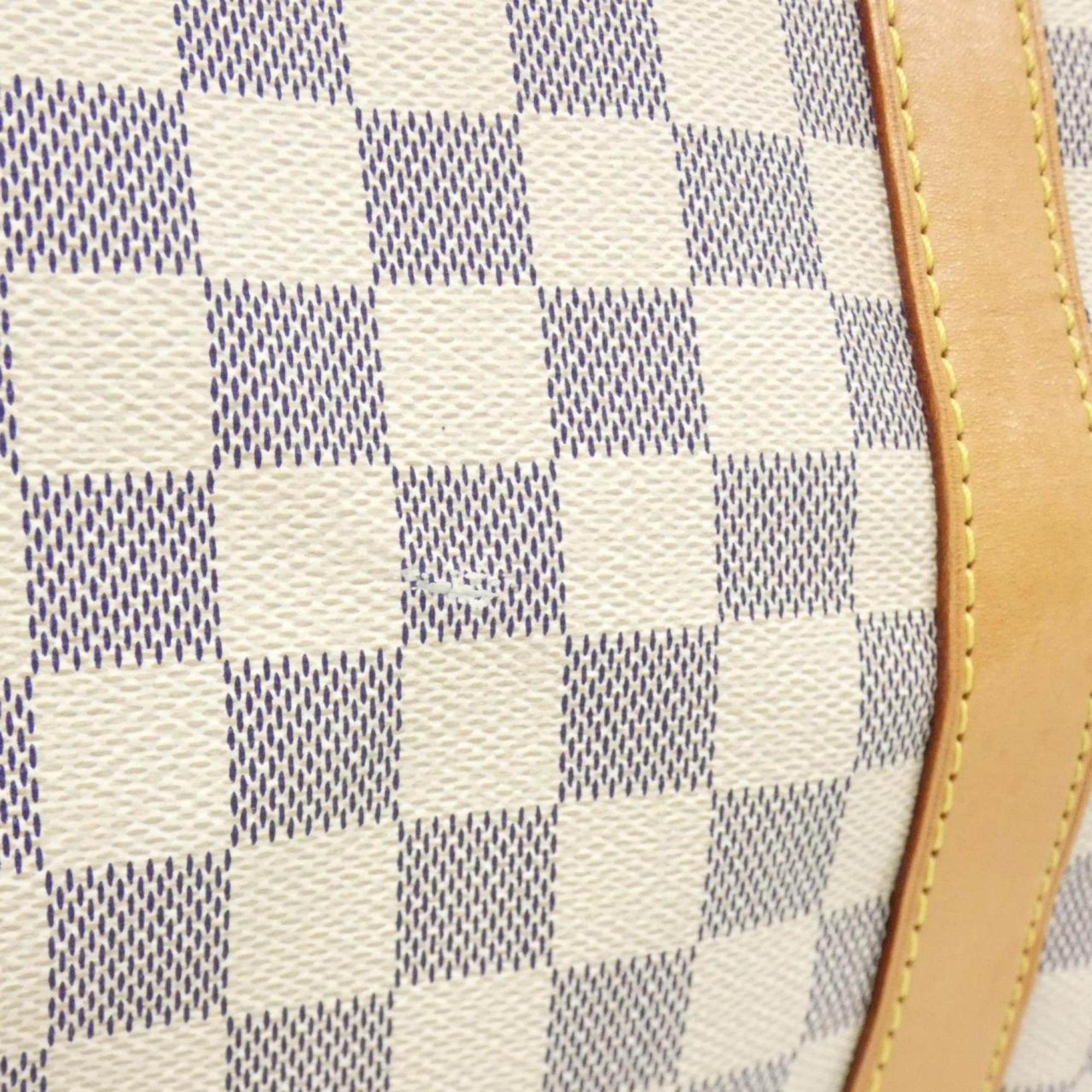 Louis Vuitton Azur Coated Canvas Boston Bag (Pre-Owned)