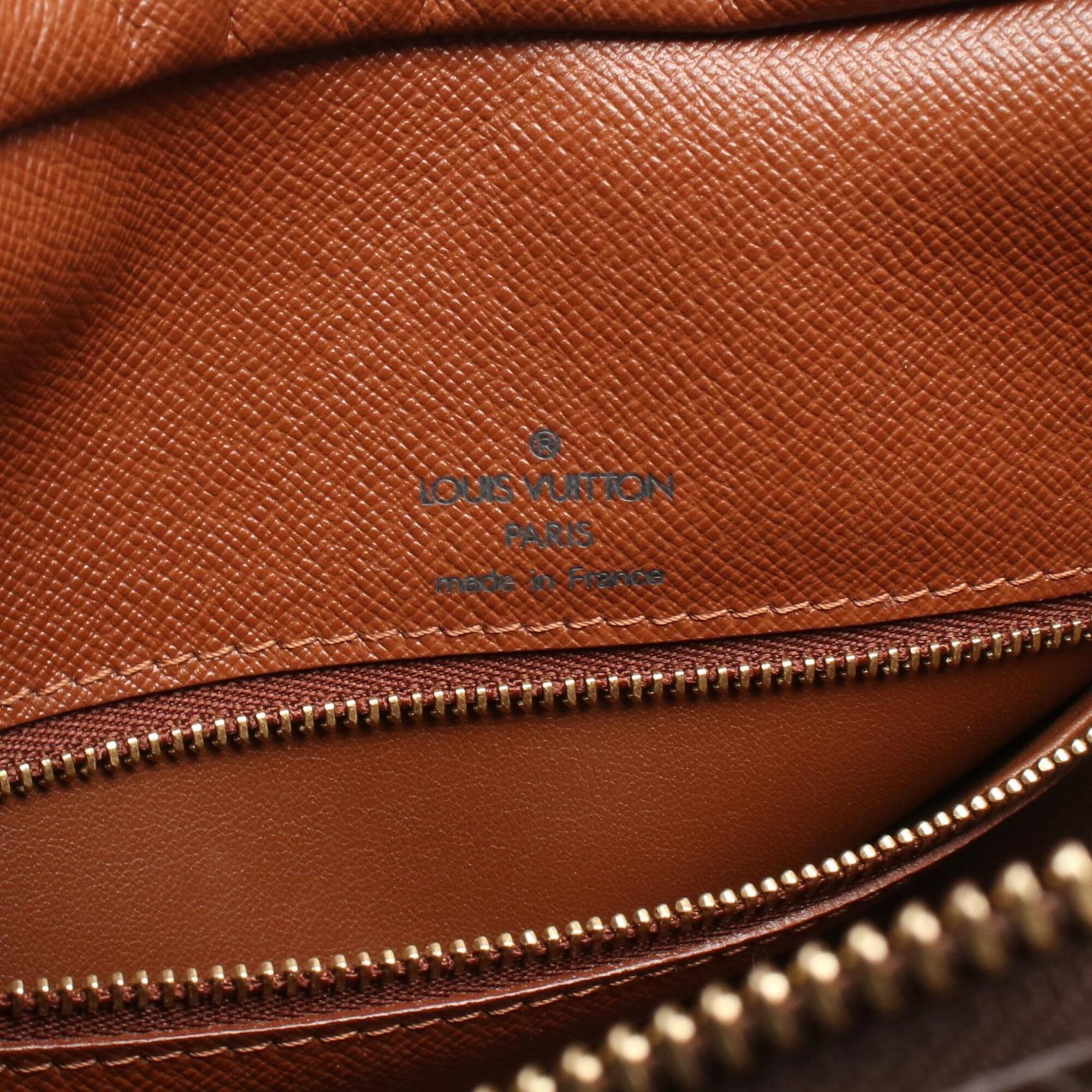Louis Vuitton Brown Pvc Leather Handbag Shoulder Bag (Pre-Owned)