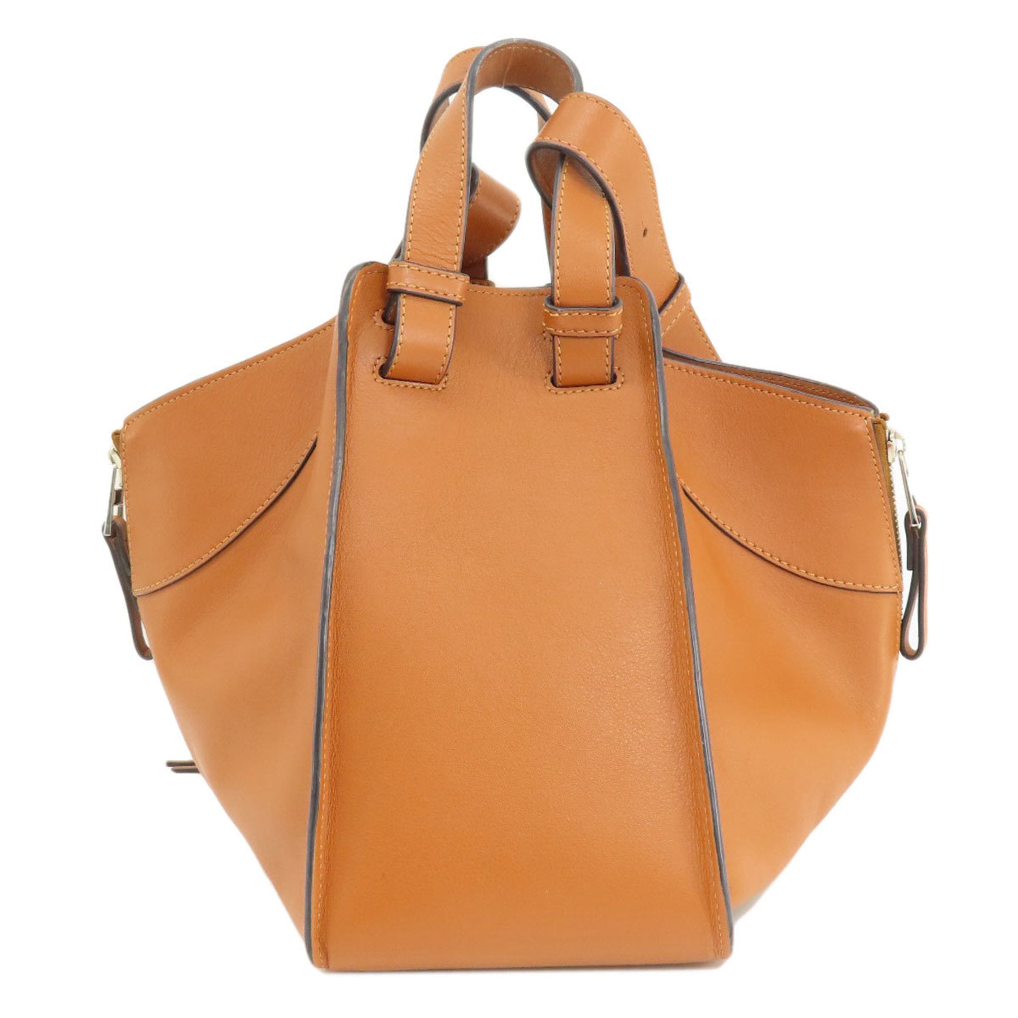 Loewe Hammock Brown Leather Handbag (Pre-Owned)