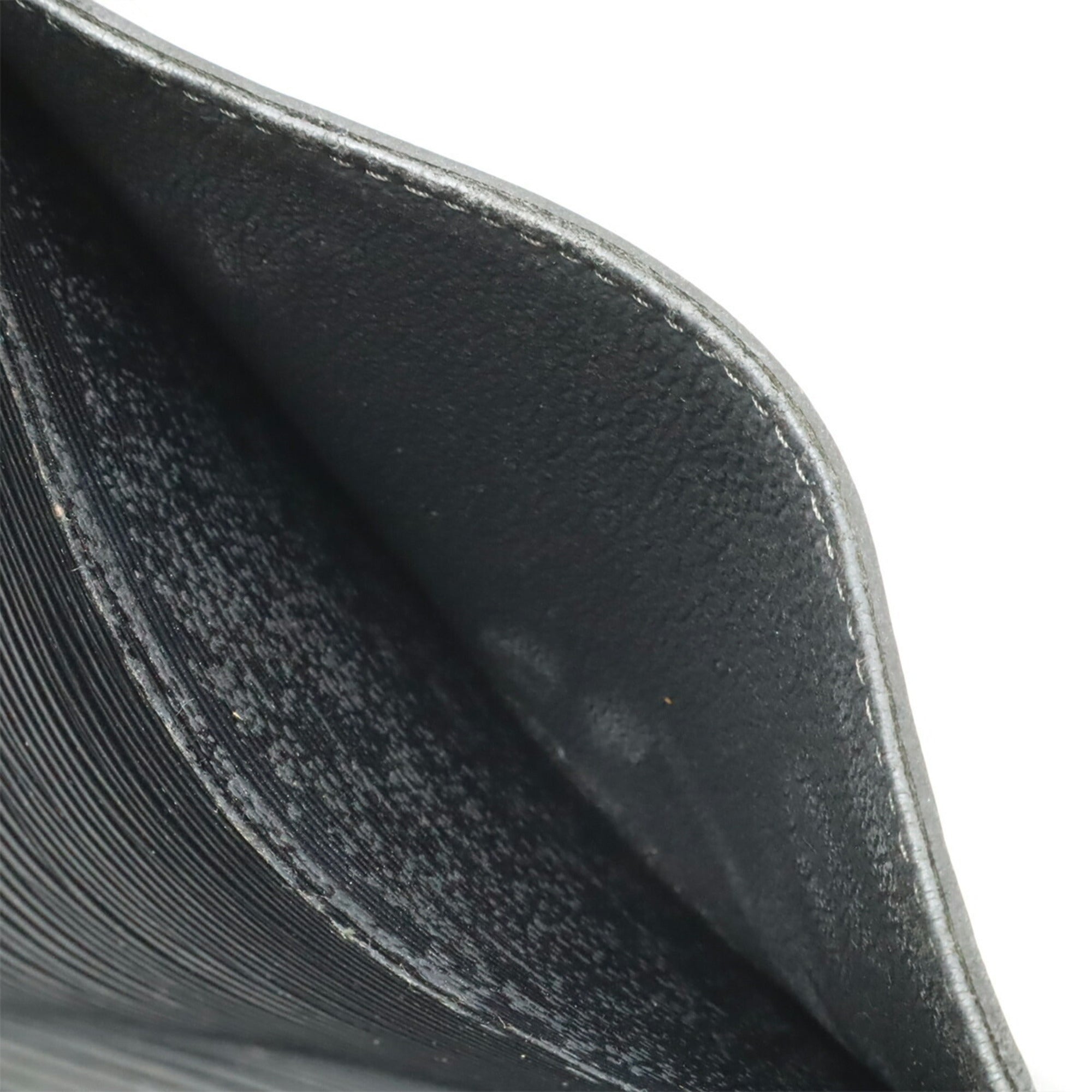 Louis Vuitton Noir Epi Leather Boston Bag Shoulder Bag (Pre-Owned)