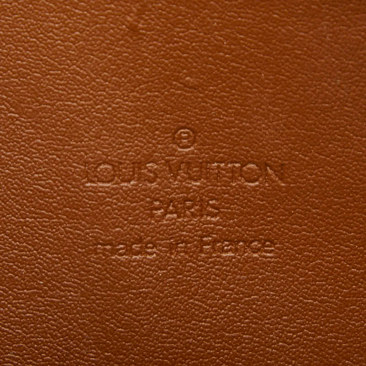 Louis Vuitton Bronze Brown Patent Leather Shoulder Bag (Pre-Owned)