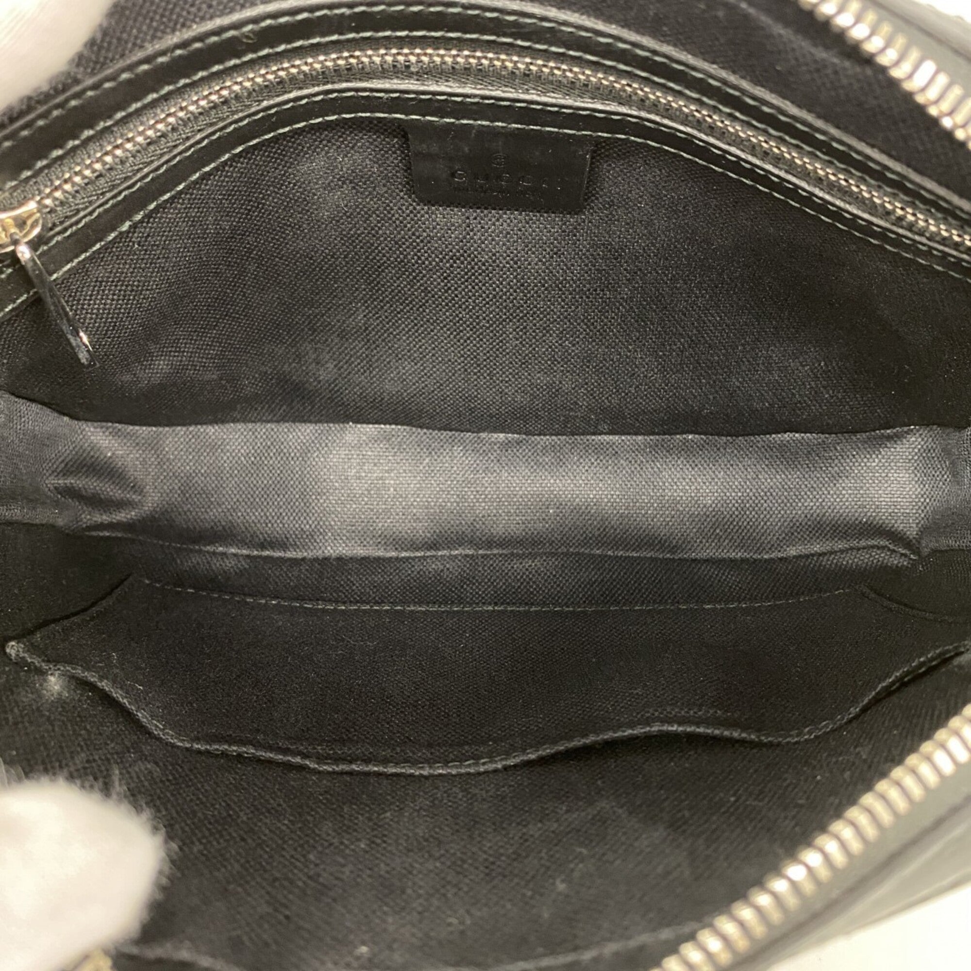 Gucci Black Pvc Clutch Bag (Pre-Owned)