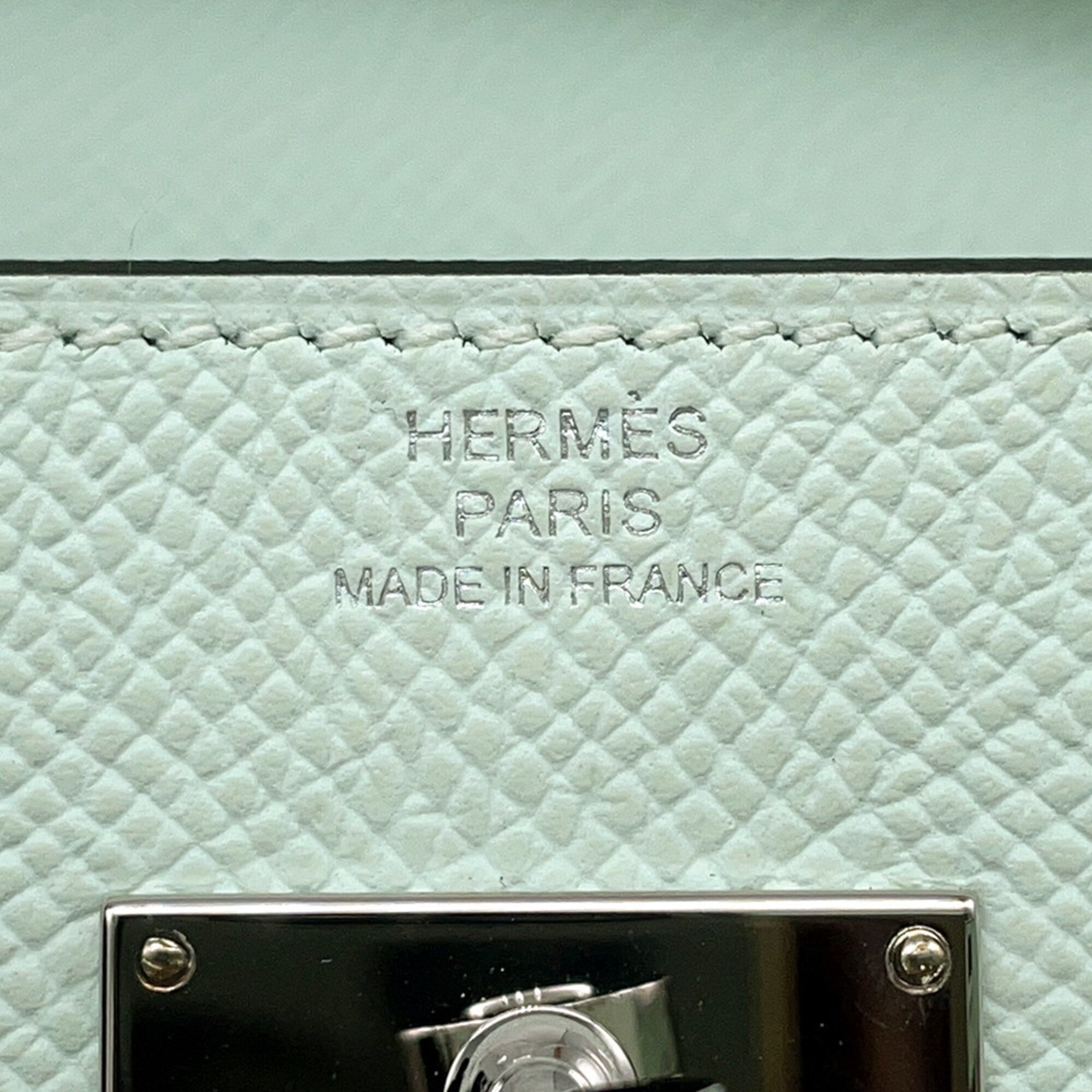 Hermes Kelly Epsom Leather Chain/Shoulder Wallet (Pre-Owned)