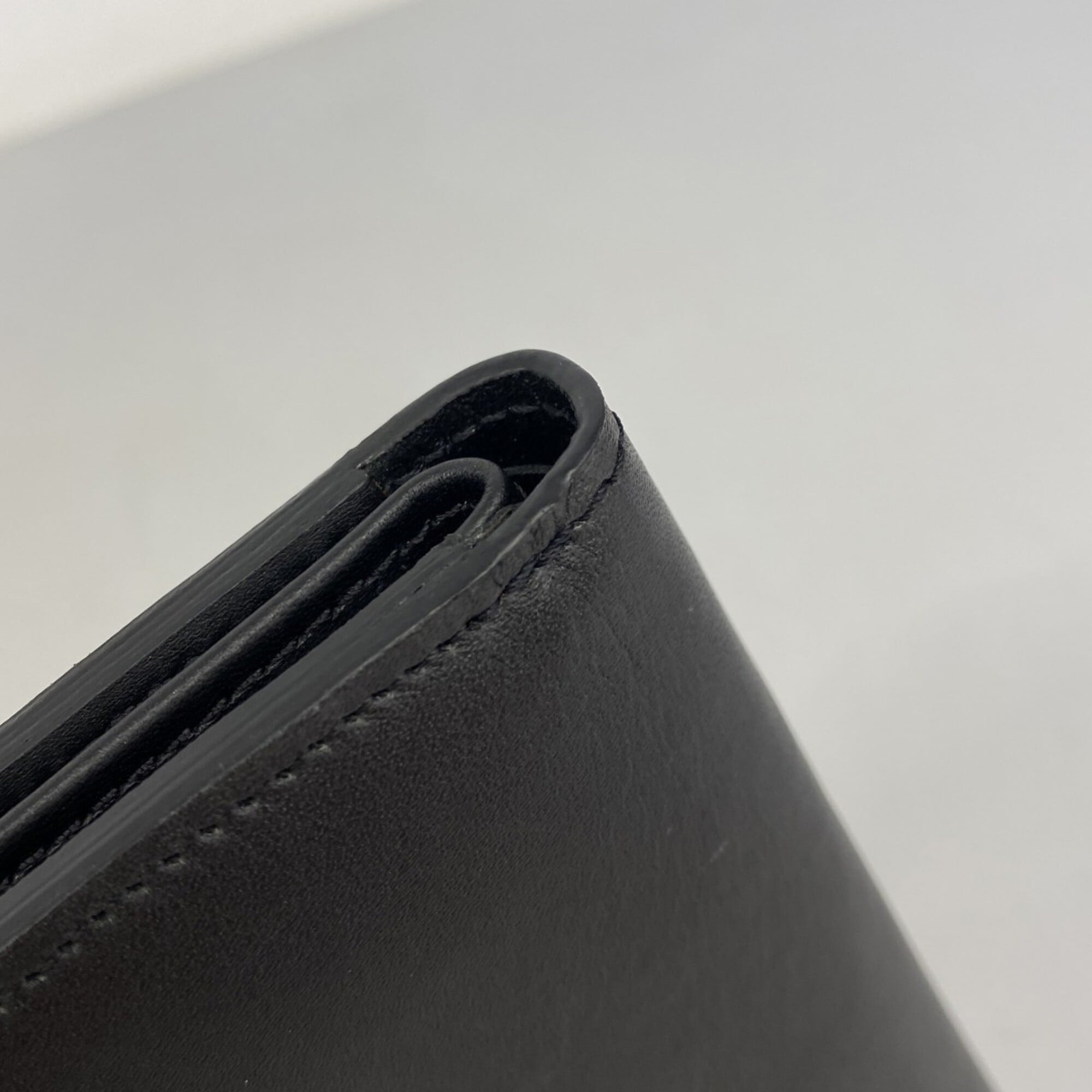 Louis Vuitton Noir Wallet (Tri-Fold) (Pre-Owned)
