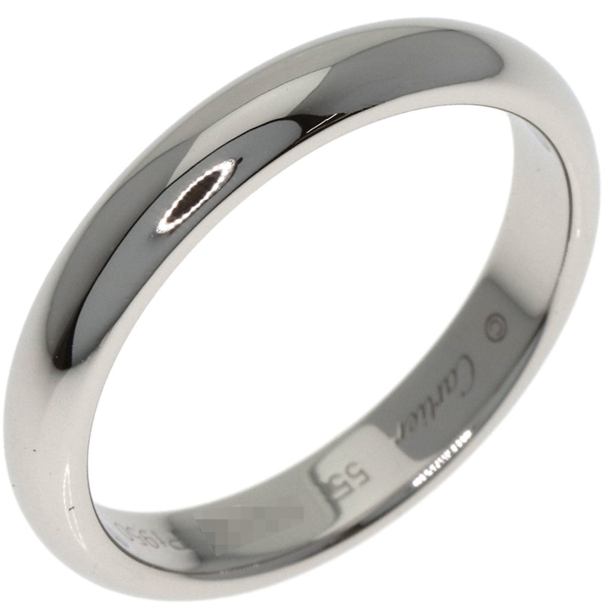 Cartier Platinum Platinum 950 Wedding Ring (Pre-Owned)