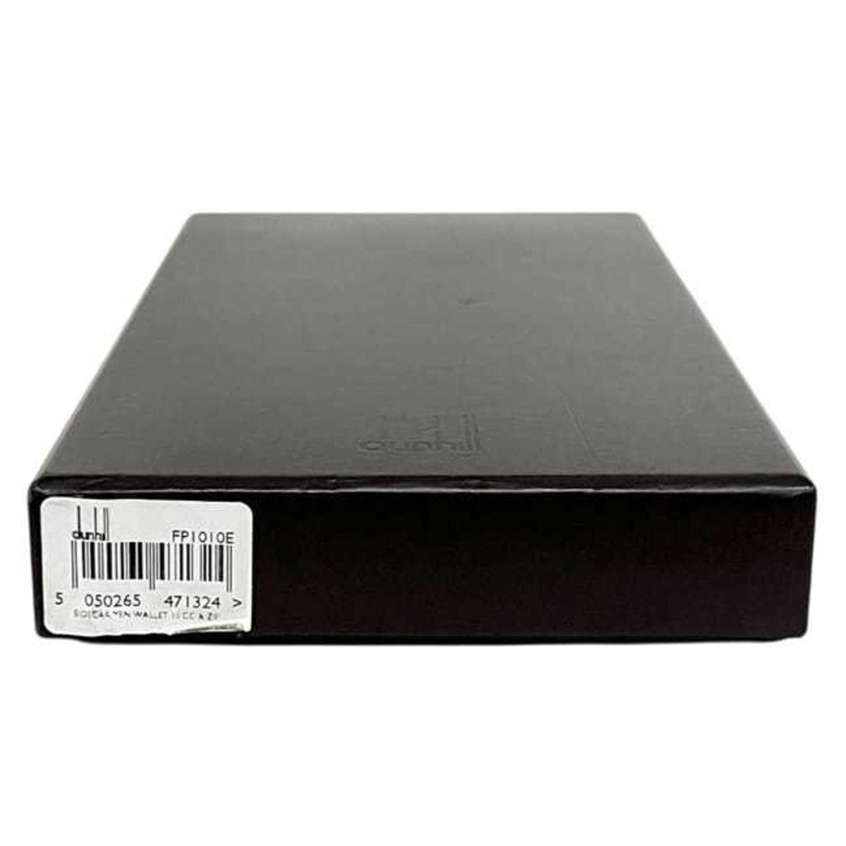 Dunhill Brown Dark Brown Leather Long Wallet (Bi-Fold) (Pre-Owned)