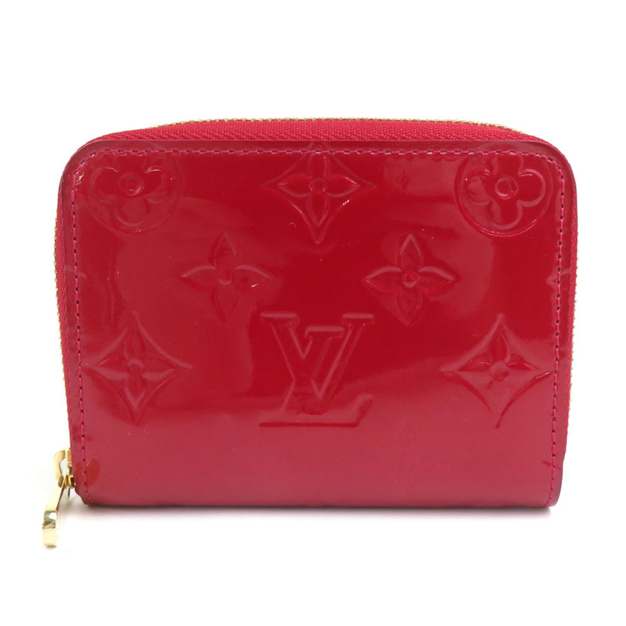 Louis Vuitton Pomme D'amour Monogram Vernis Coin Purse/Coin Case (Pre-Owned)