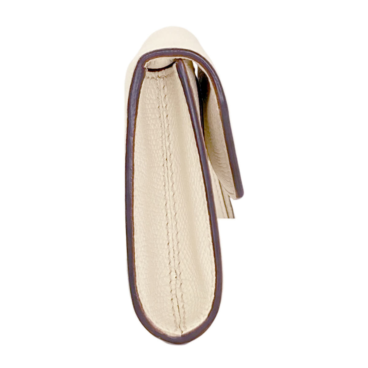 Valextra White Leather Clutch Bag (Pre-Owned)