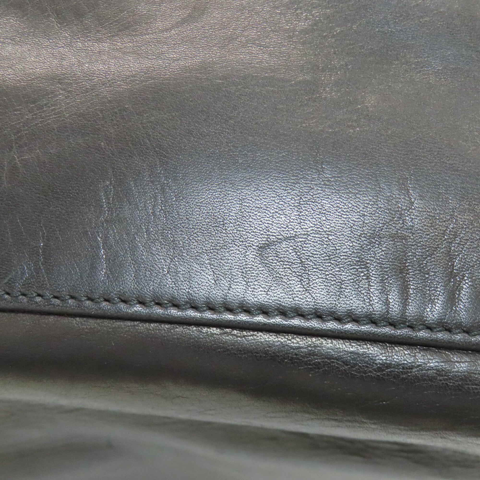 Bally Black Leather Tote Bag (Pre-Owned)