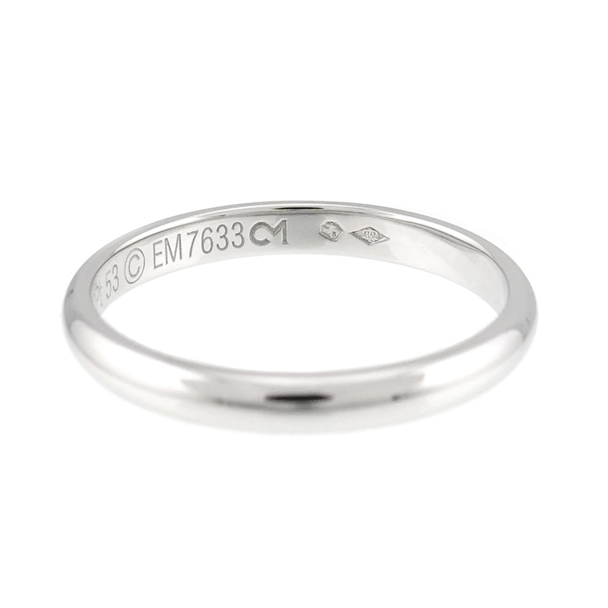 Cartier Platinum 950 Band Ring (Pre-Owned)