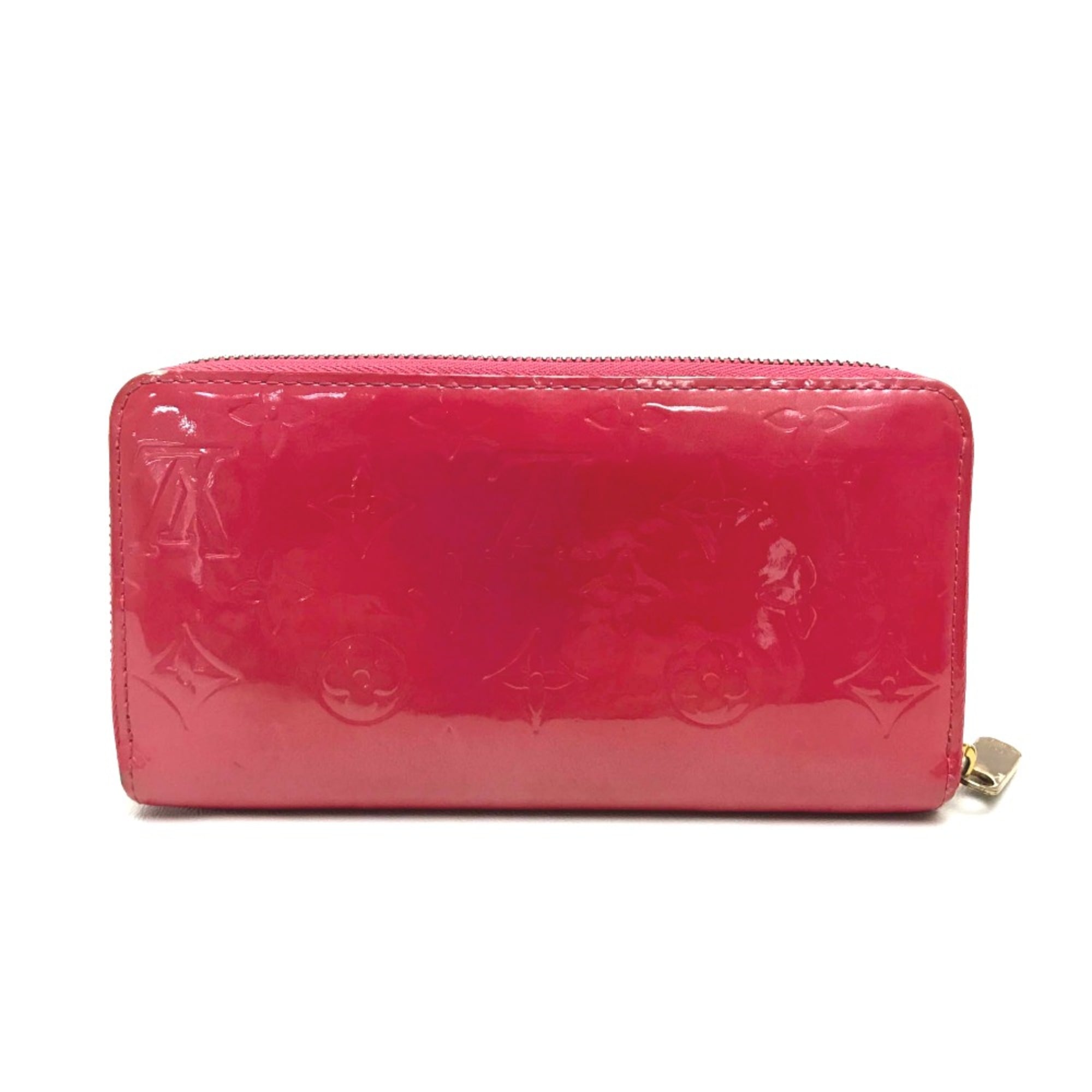 Louis Vuitton Pink Leather Long Wallet (Bi-Fold) (Pre-Owned)