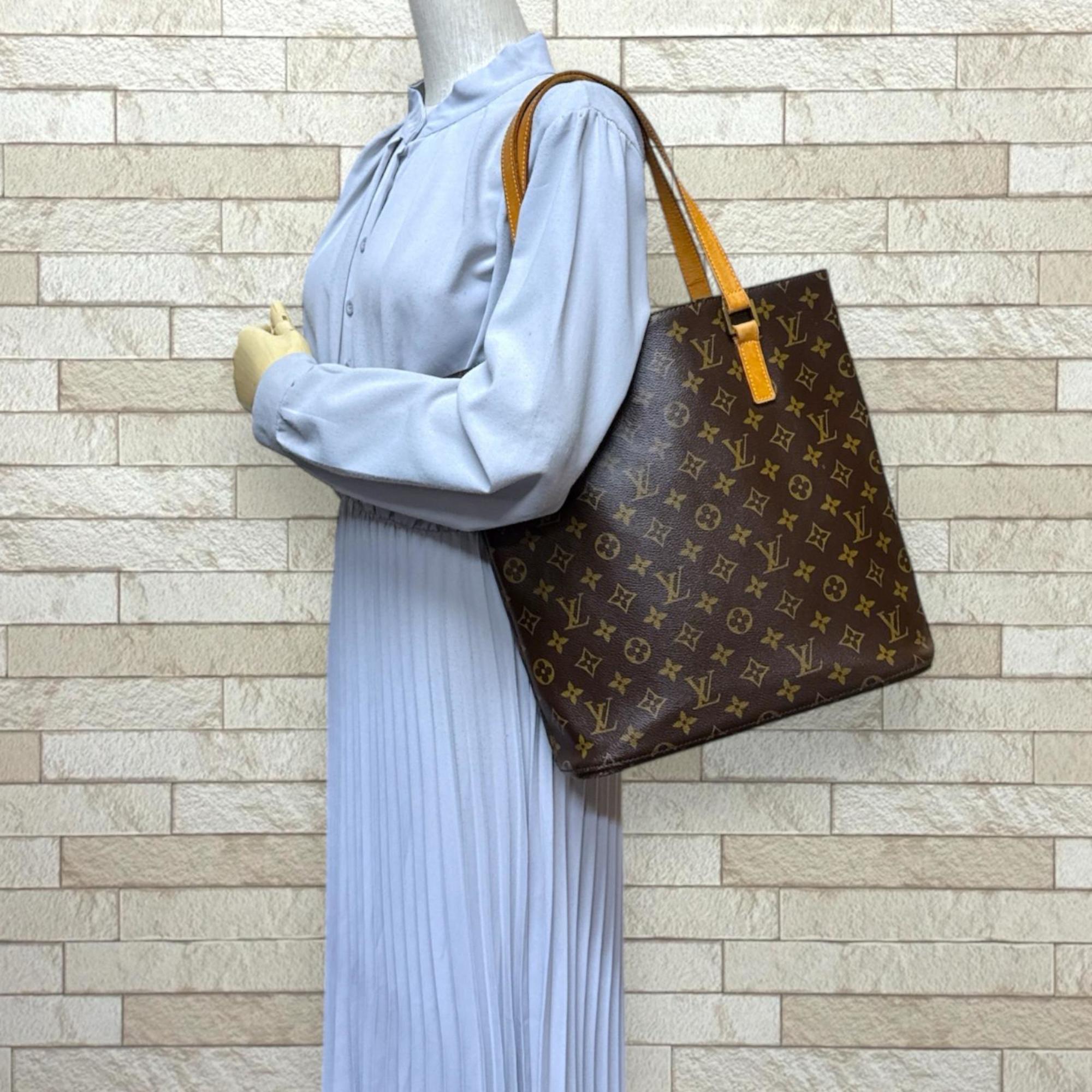 Louis Vuitton Brown Monogram Canvas Tote Bag (Pre-Owned)