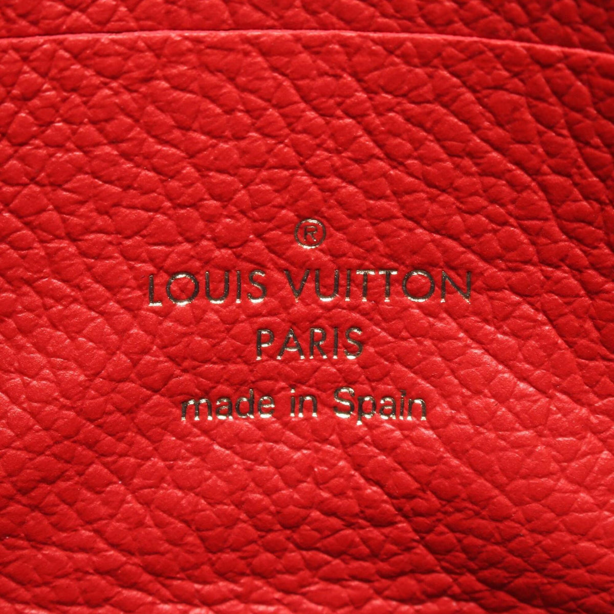 Louis Vuitton Marine Rouge Navy Red Color Monogram Empreinte Leather Shoulder Bag (Pre-Owned)