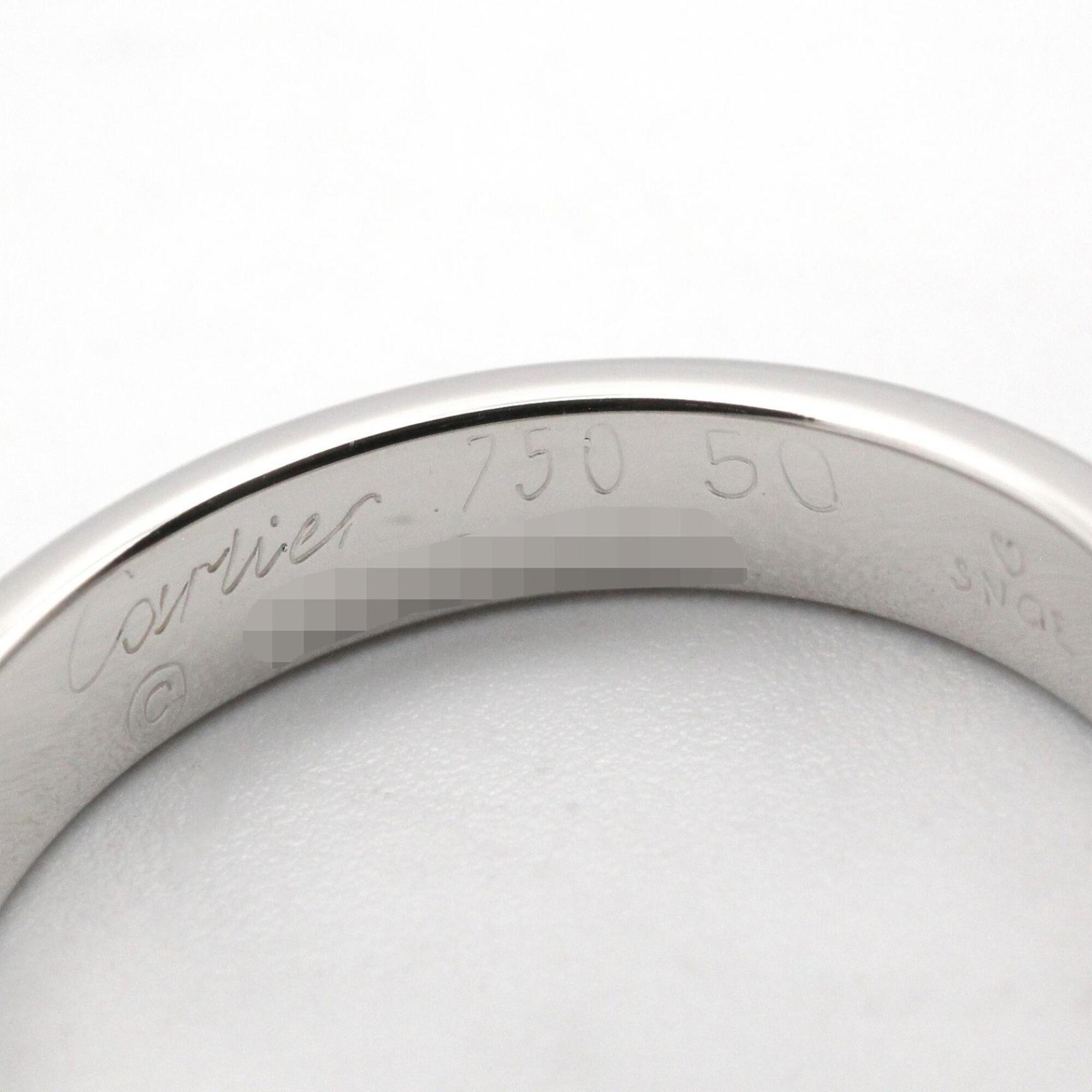 Cartier Silver White Gold (18K) Band Ring (Pre-Owned)