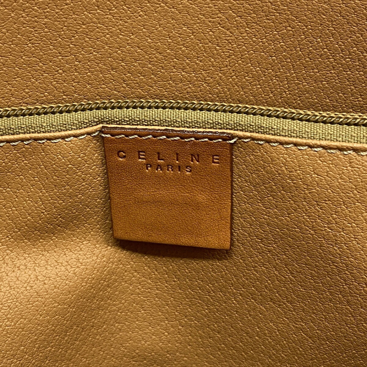 Celine Brown Pvc Tote Bag (Pre-Owned)