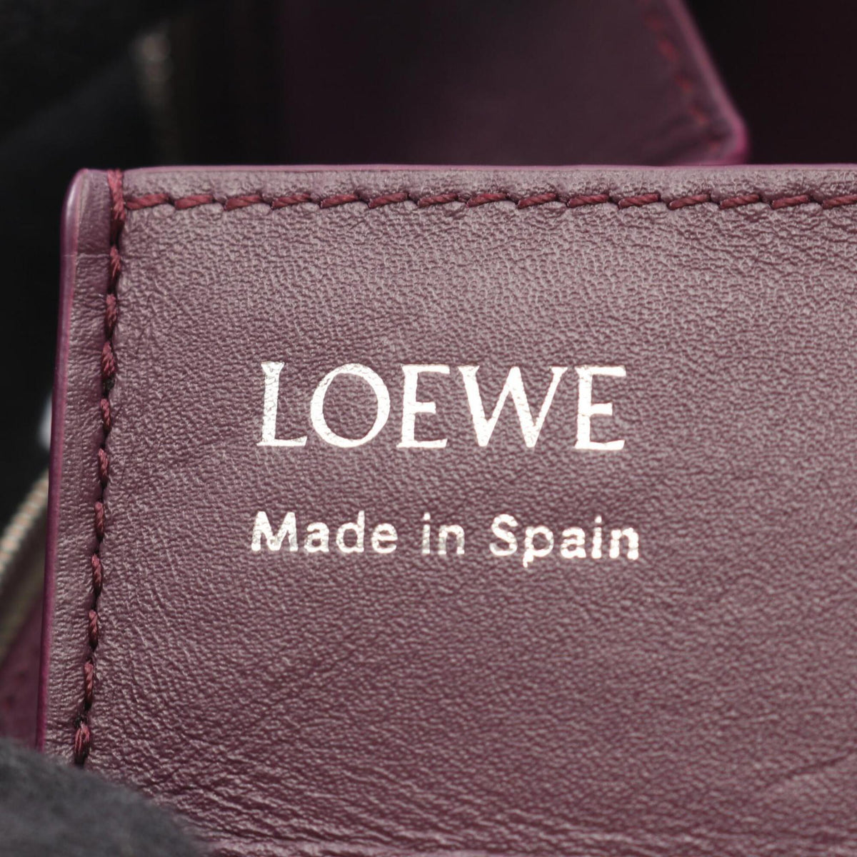 Loewe Beige Leather Coin Purse/Coin Case (Pre-Owned)