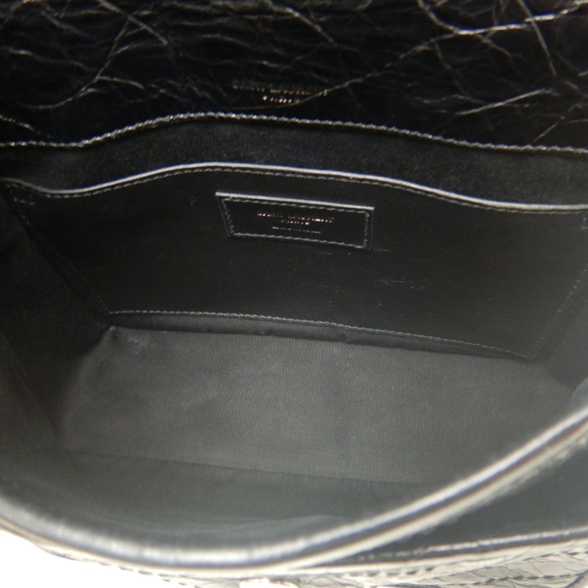 Yves Saint Laurent Black Leather Shoulder Bag (Pre-Owned)