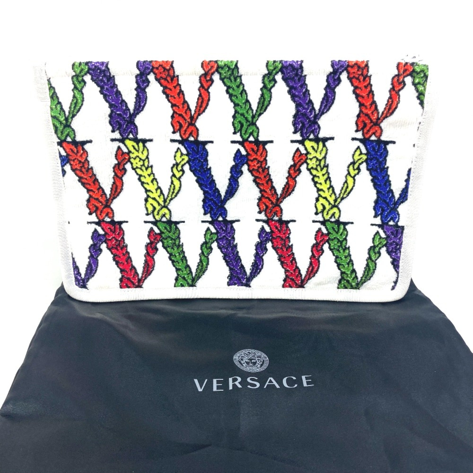 Versace White Other Clutch Bag (Pre-Owned)