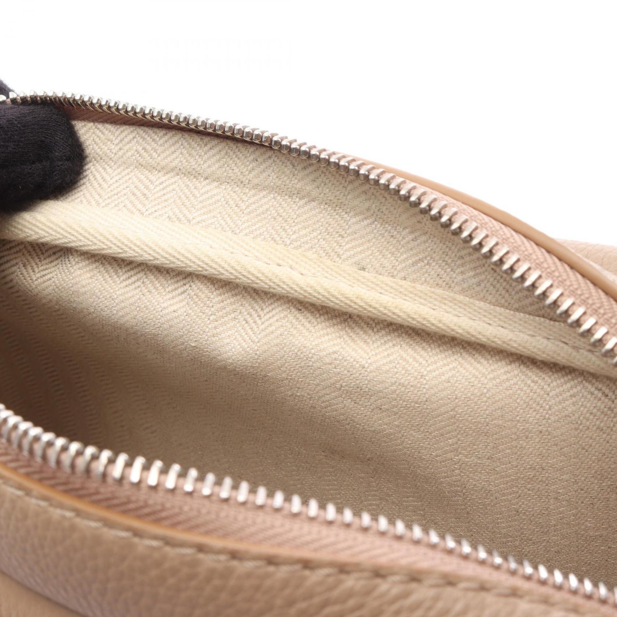 Loewe Beige Leather Handbag Messenger Bag Shoulder Bag (Pre-Owned)