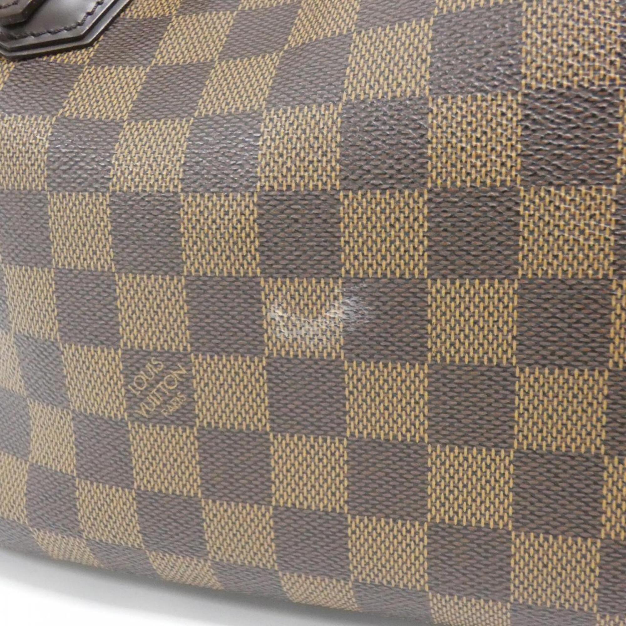 Louis Vuitton Brown Coated Canvas Handbag (Pre-Owned)