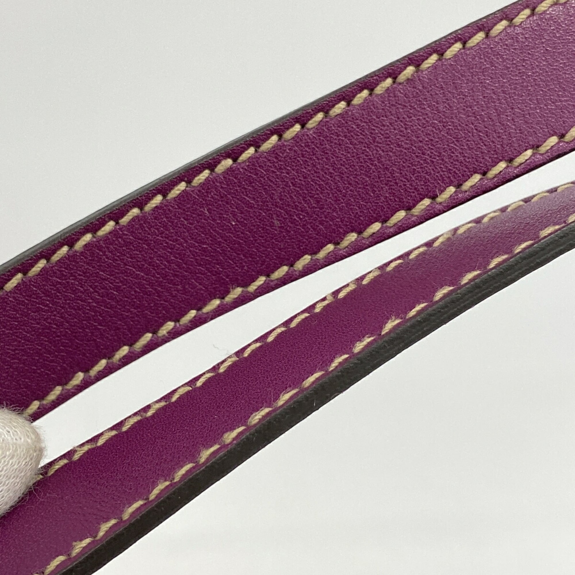 Gucci Purple Leather Tote Bag (Pre-Owned)