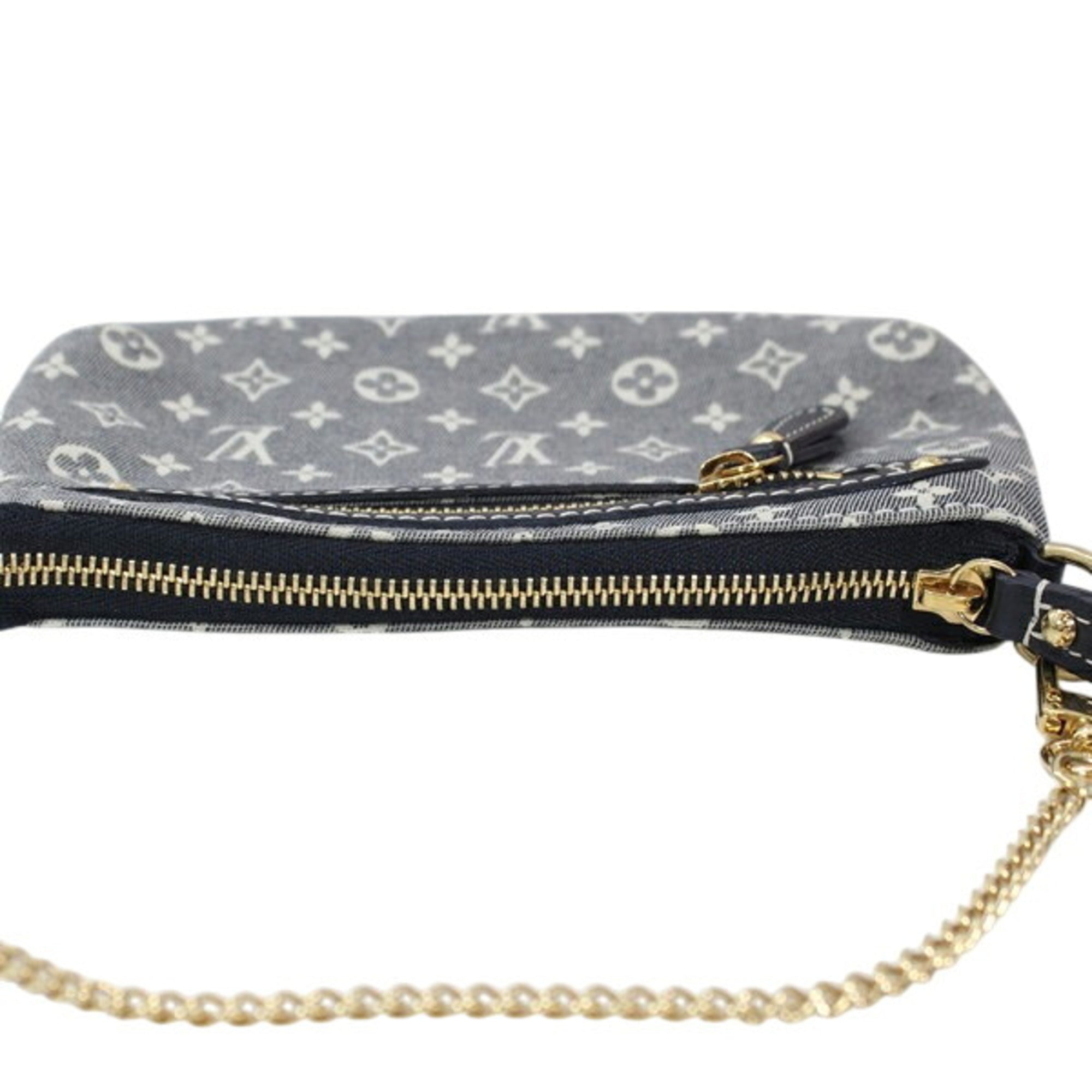 Louis Vuitton Ancre Monogram Navy Canvas Monogram Idylle Handbag Pochette Pouch (Pre-Owned)