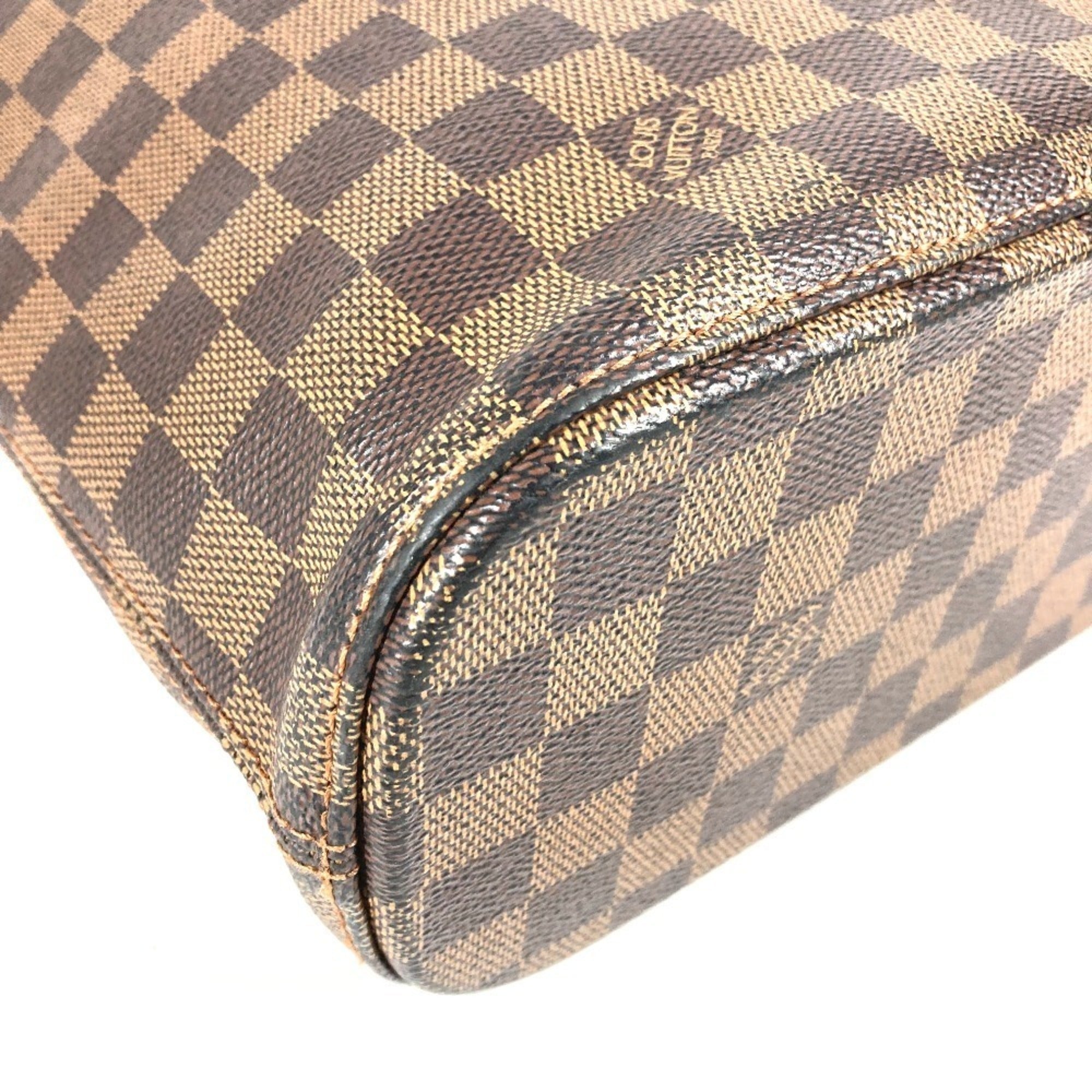 Louis Vuitton Brown Damier Canvas Ebene Damier Canvas Shoulder Bag Tote Bag (Pre-Owned)