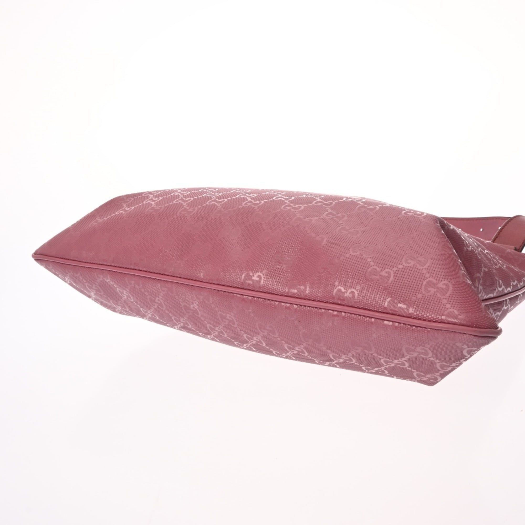 Gucci Pink Pvc Leather Shoulder Bag (Pre-Owned)