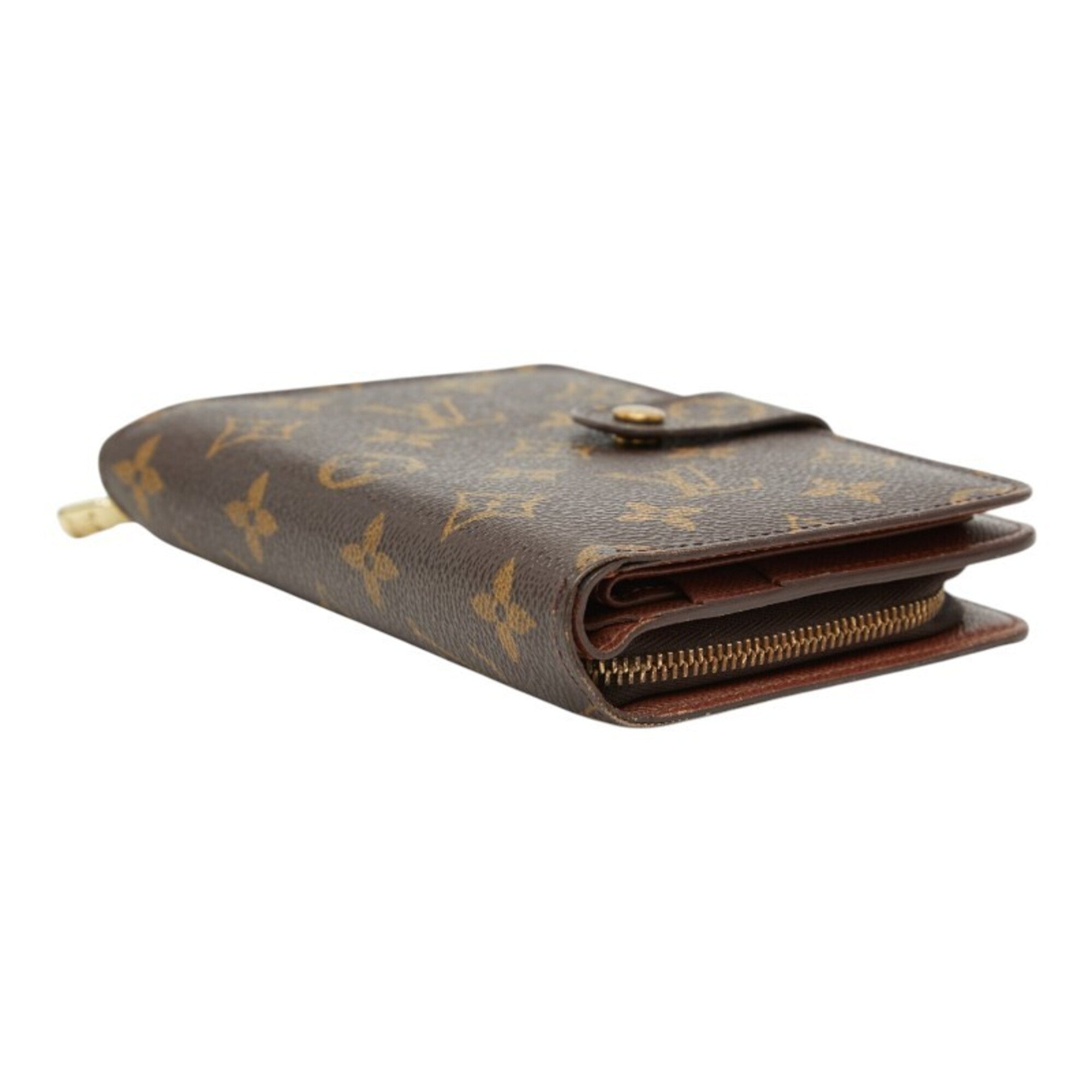 Louis Vuitton Brown Monogram Monogram Wallet (Bi-Fold) (Pre-Owned)
