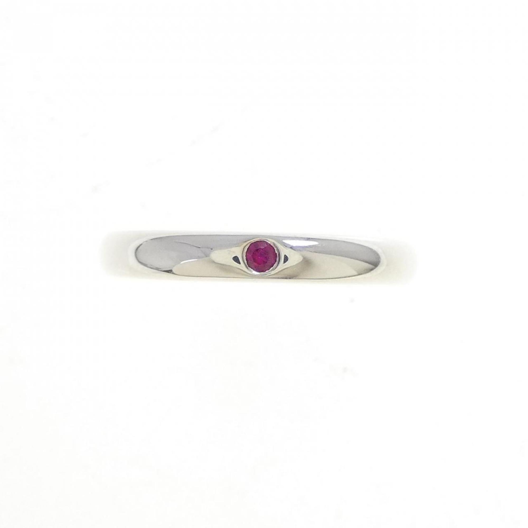Tiffany Silver Silver 925 Band Ring (Pre-Owned)