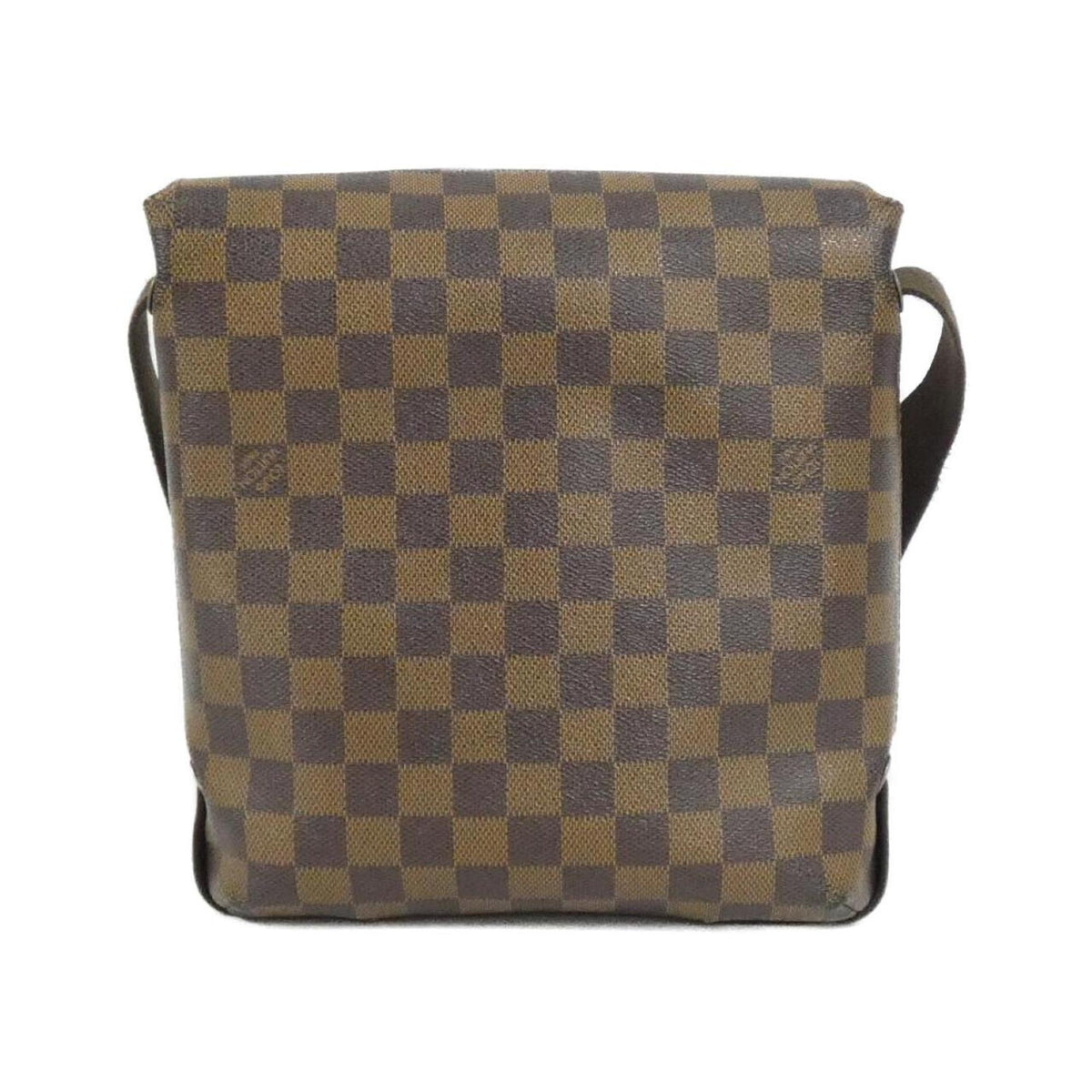 Louis Vuitton Brown Ebene Coated Canvas Shoulder Bag (Pre-Owned)