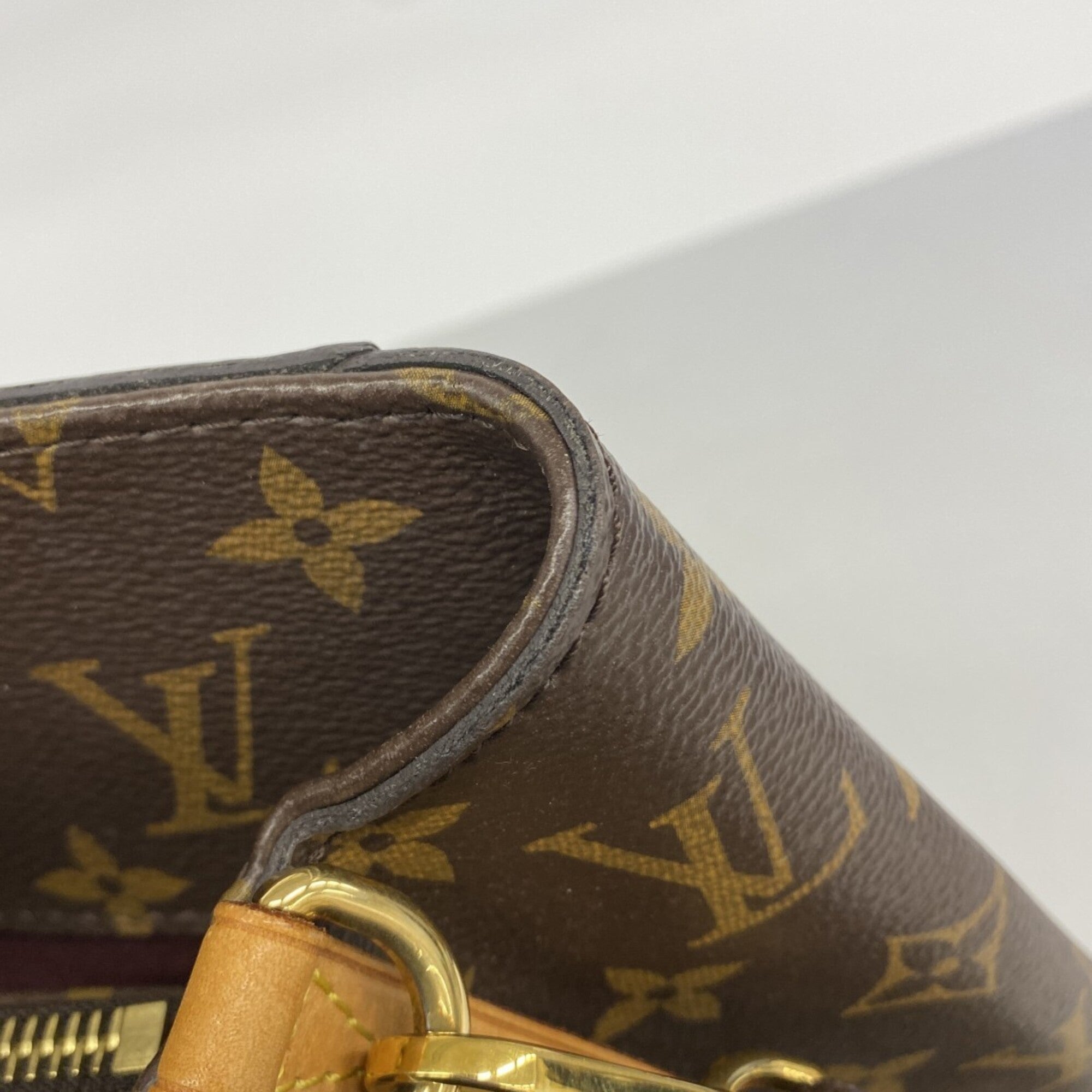Louis Vuitton Brown Handbag (Pre-Owned)