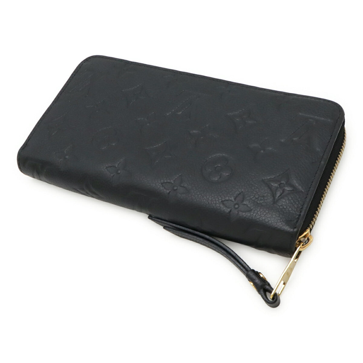 Louis Vuitton Monogram Empreinte Black Noir Monogram Empreinte Long Wallet (Bi-Fold) (Pre-Owned)