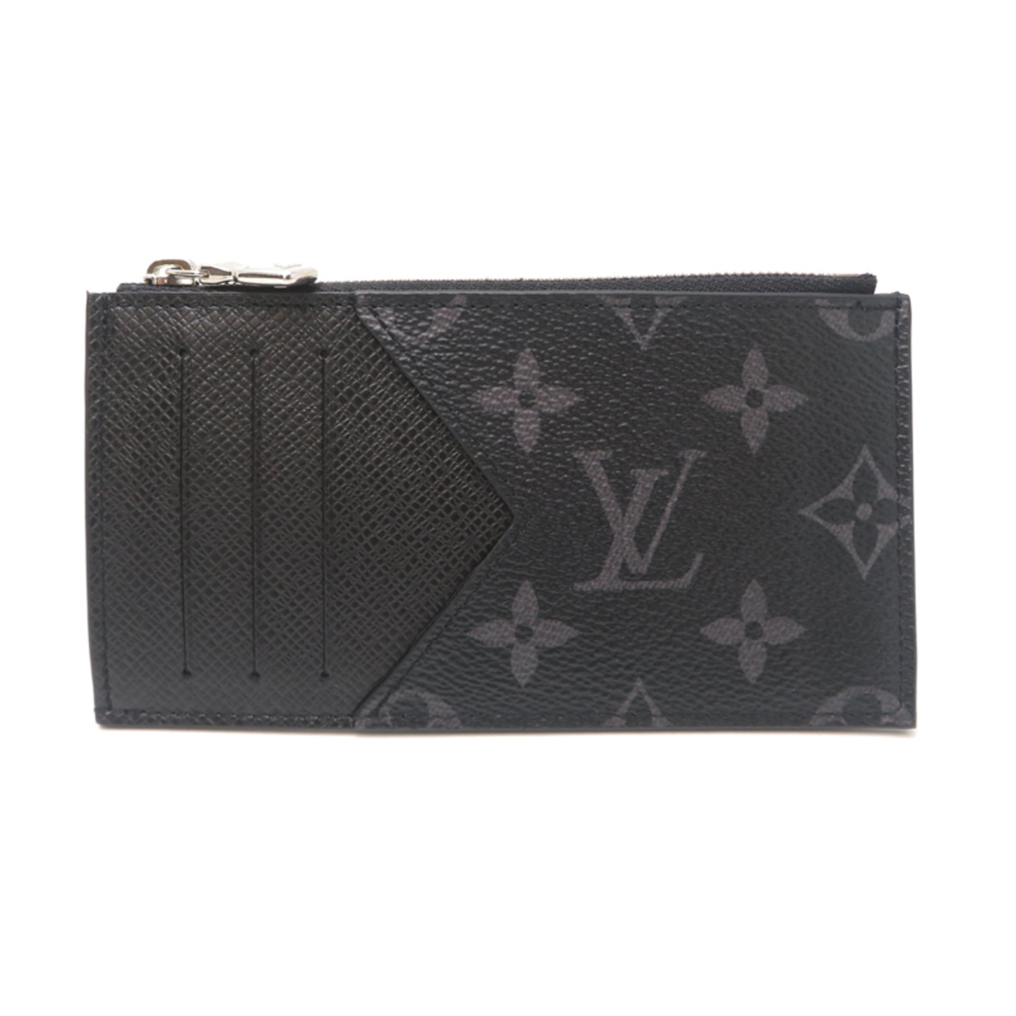 Louis Vuitton Black Monogram Eclipse Coin Purse/Coin Case (Pre-Owned)