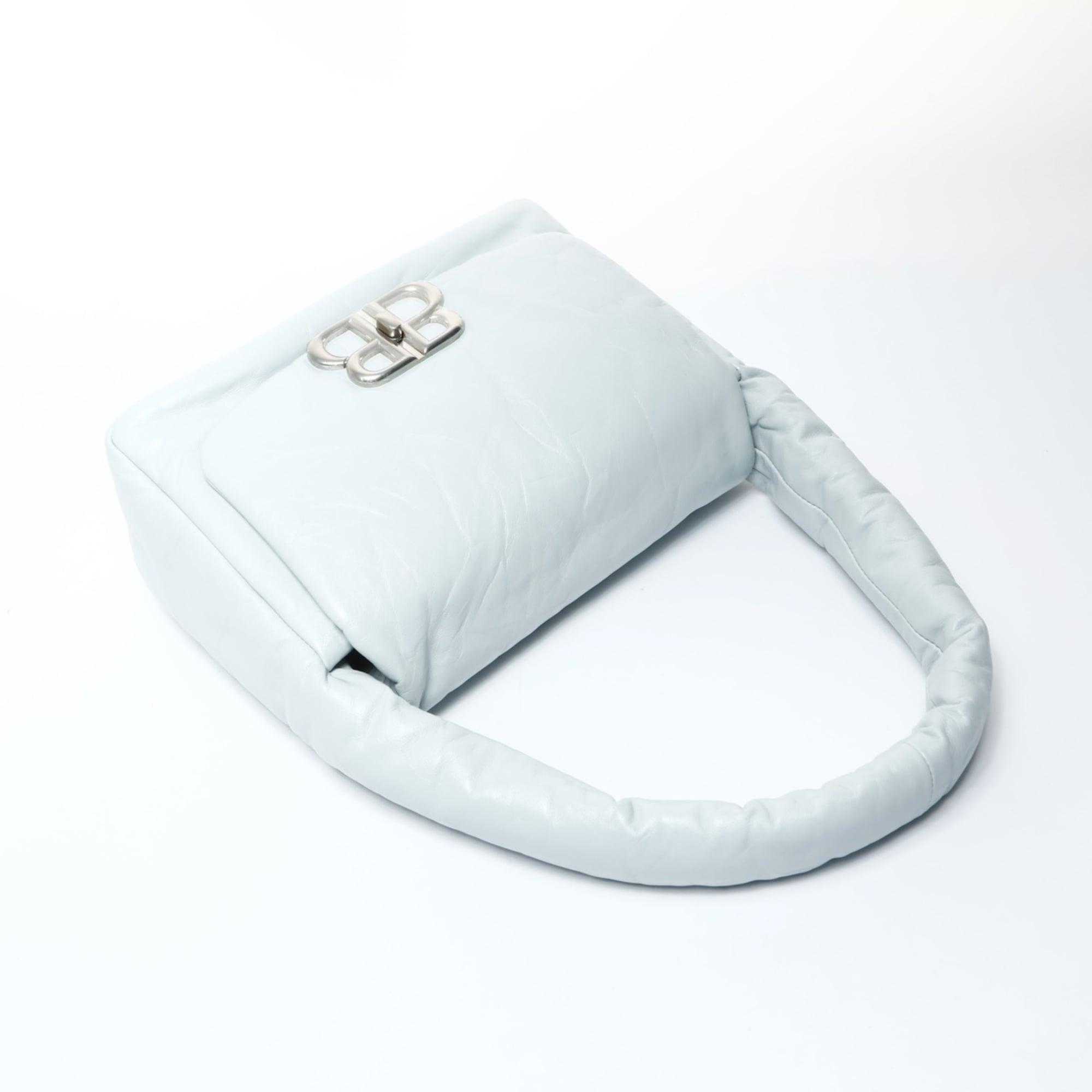 Balenciaga Blue Leather Shoulder Bag (Pre-Owned)