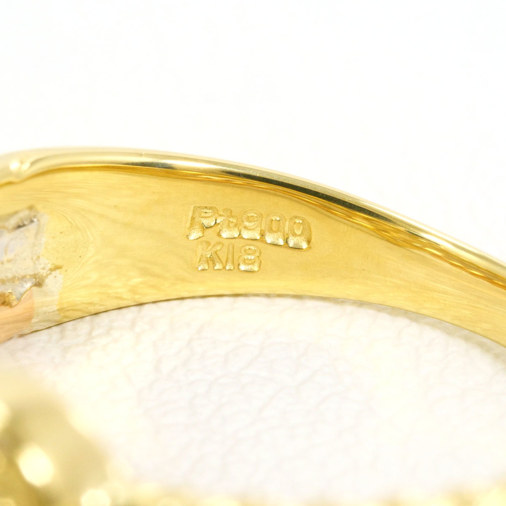 Unbranded Pink Gold Platinum Yellow Gold Yellow Gold (18K) Pink Gold (18K) Platinum 900 Band Ring (Pre-Owned)