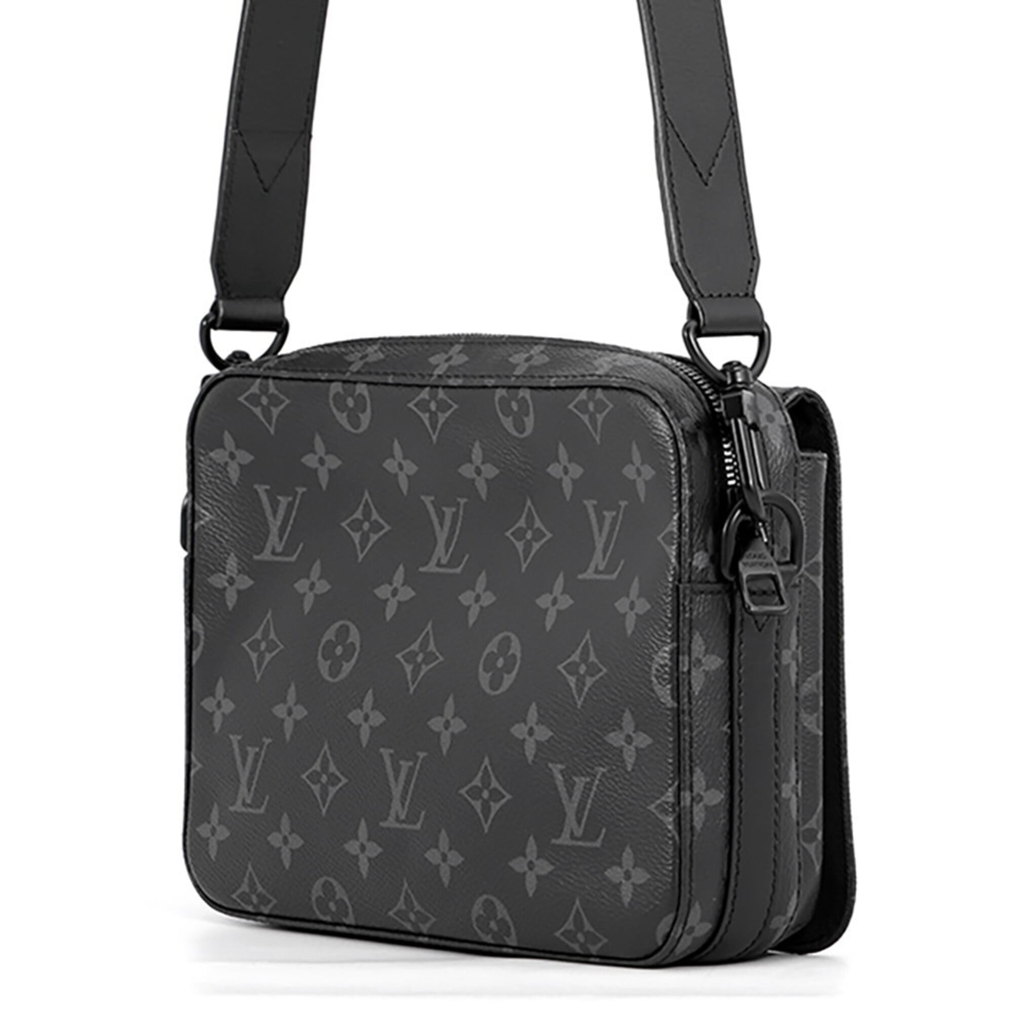 Louis Vuitton Monogram Eclipse Black Noir Monogram Eclipse Handbag Shoulder Bag (Pre-Owned)