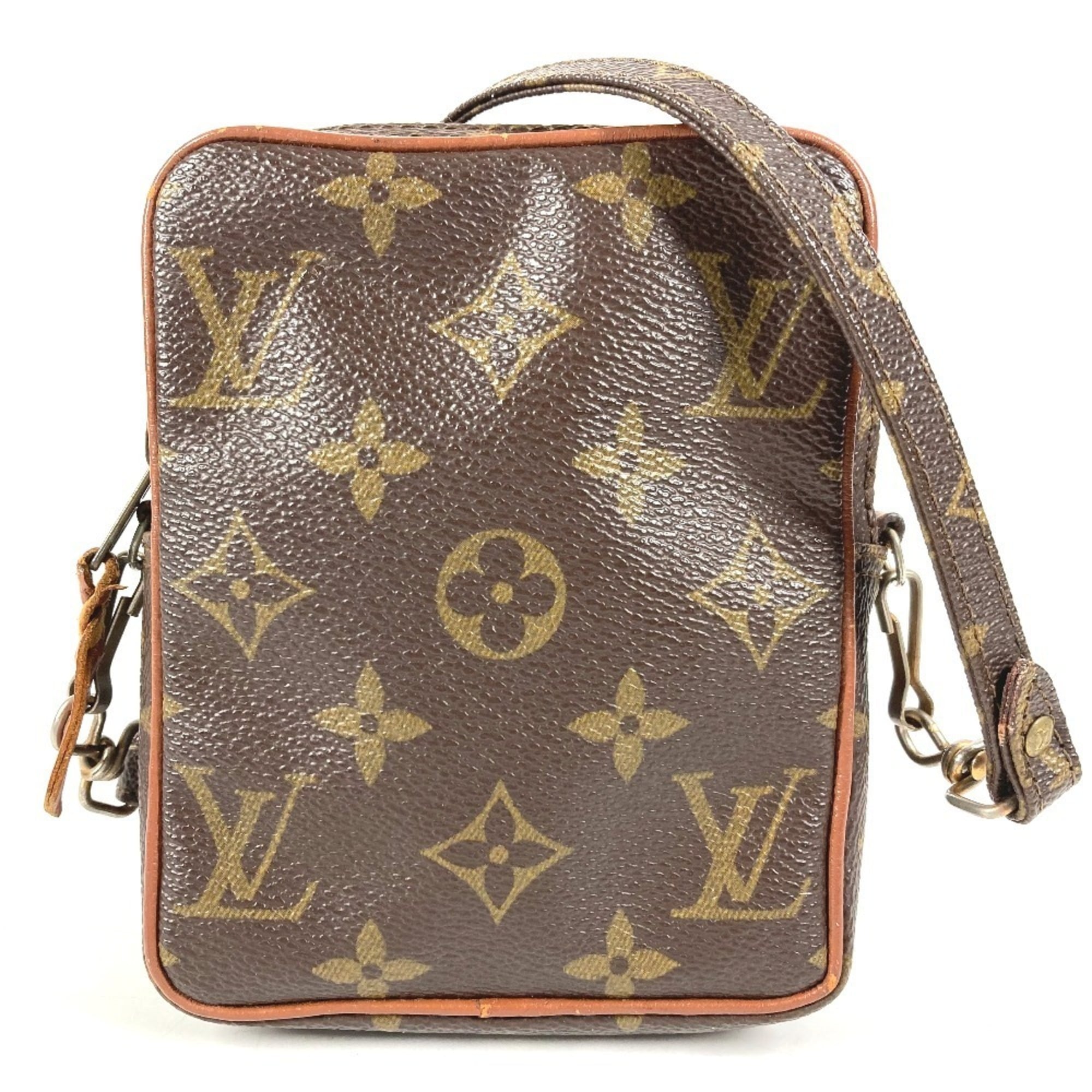 Louis Vuitton Brown Galle Monogram Pochette Shoulder Bag (Pre-Owned)