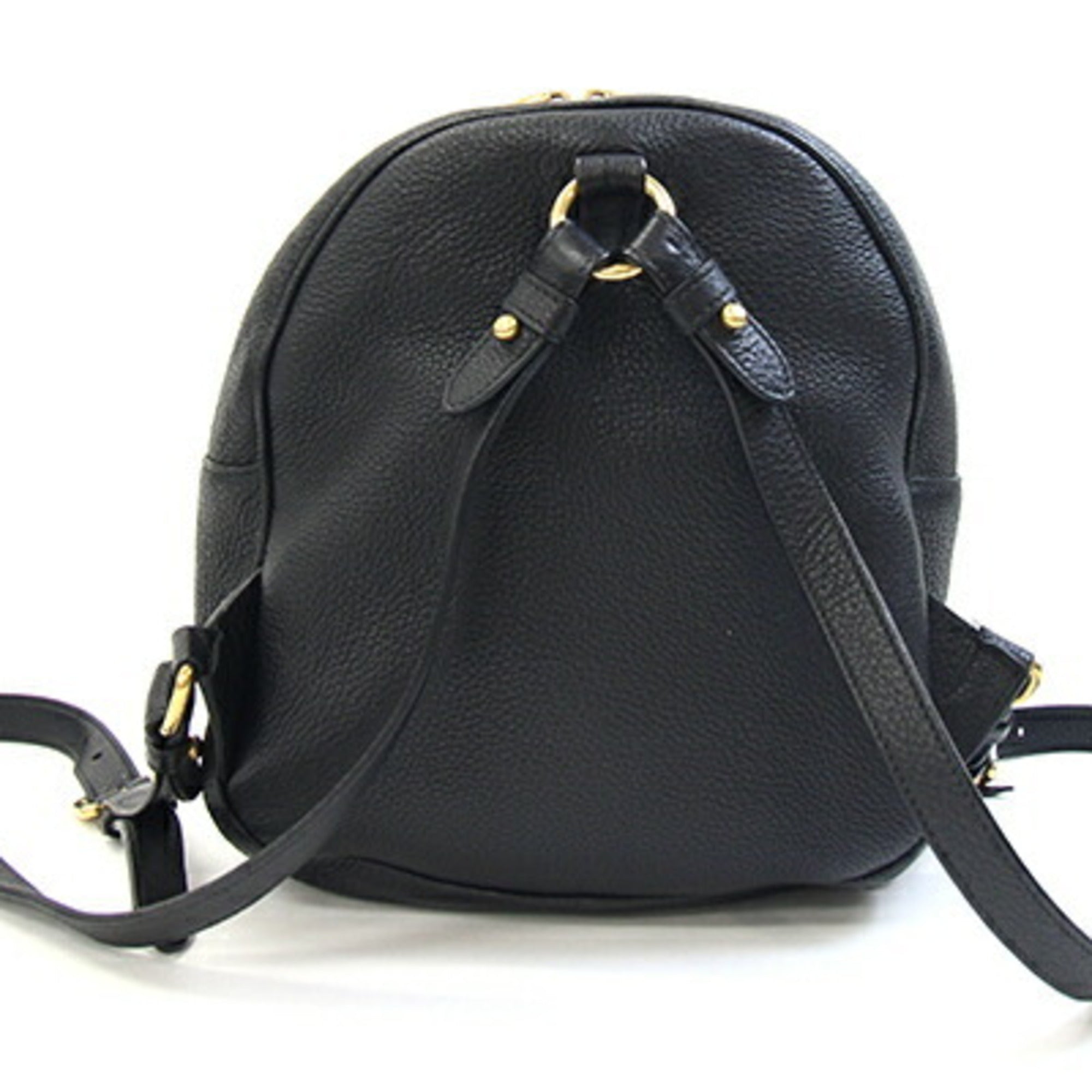 Prada Black Nero Leather Backpack (Pre-Owned)