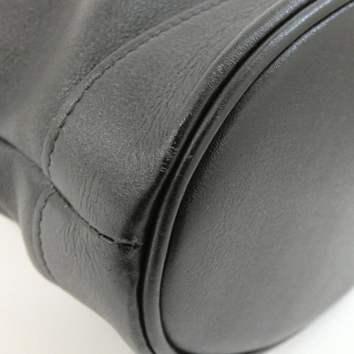 Gucci Black Leather Handbag (Pre-Owned)