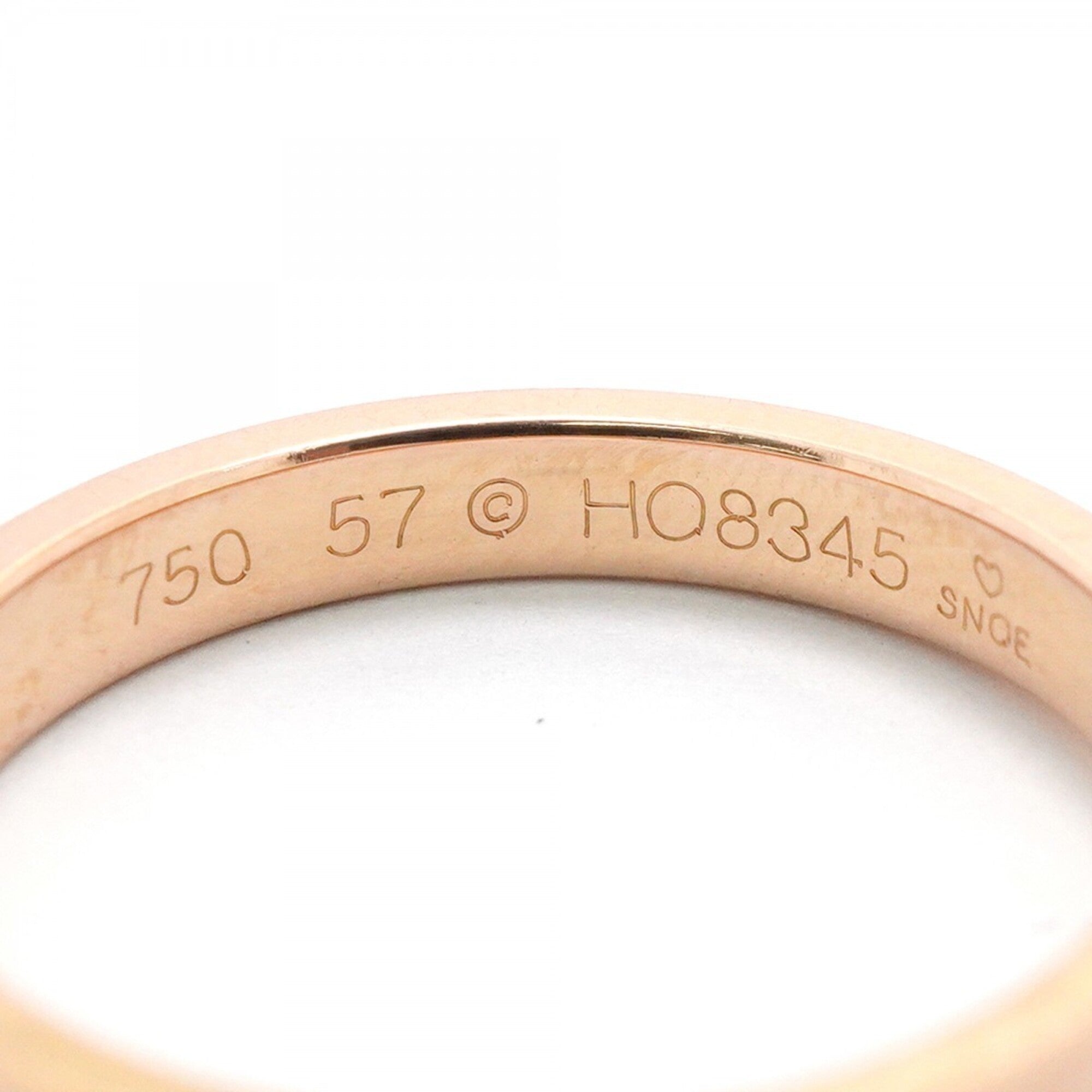 Cartier Pink Gold (18K) Band Ring (Pre-Owned)