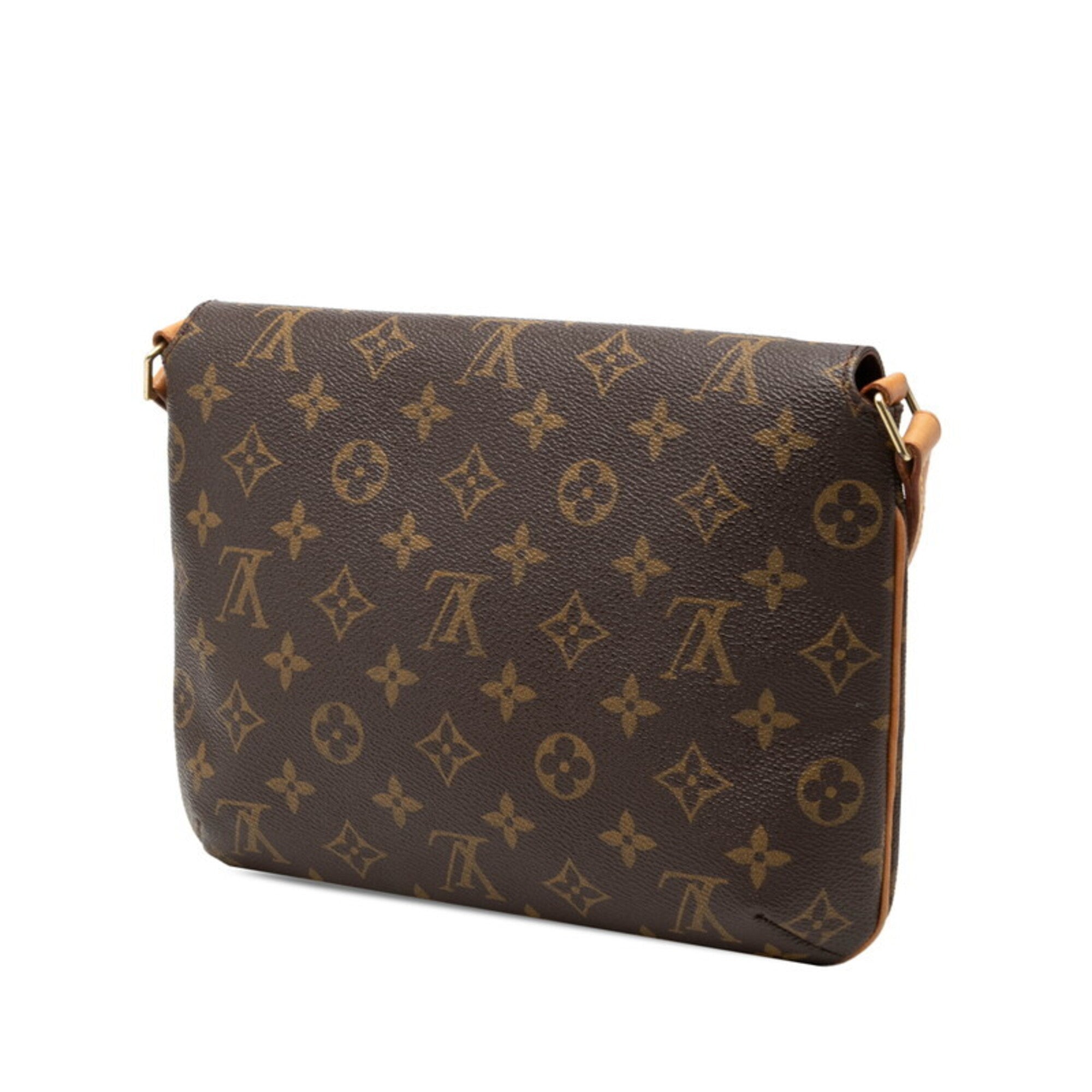 Louis Vuitton Monogram Brown Pvc Leather Shoulder Bag (Pre-Owned)