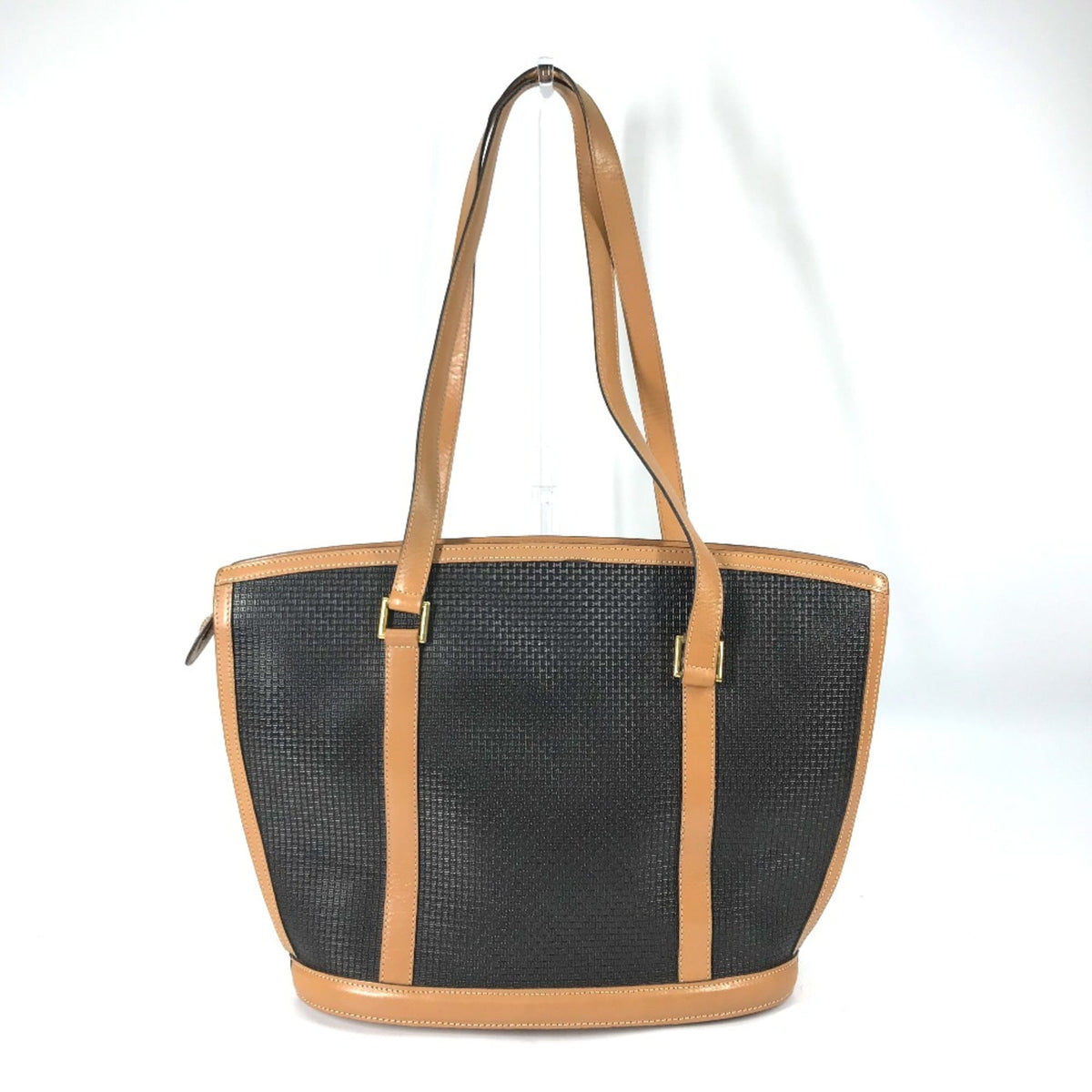Bally Black Leather Tote Bag (Pre-Owned)