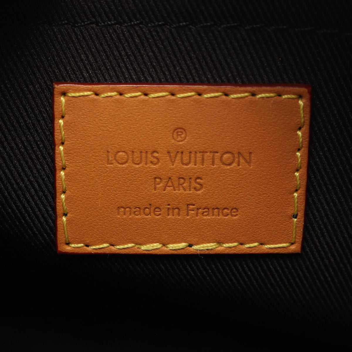Louis Vuitton Brown Damier Canvas Coated Canvas Leather Handbag Shoulder Bag (Pre-Owned)