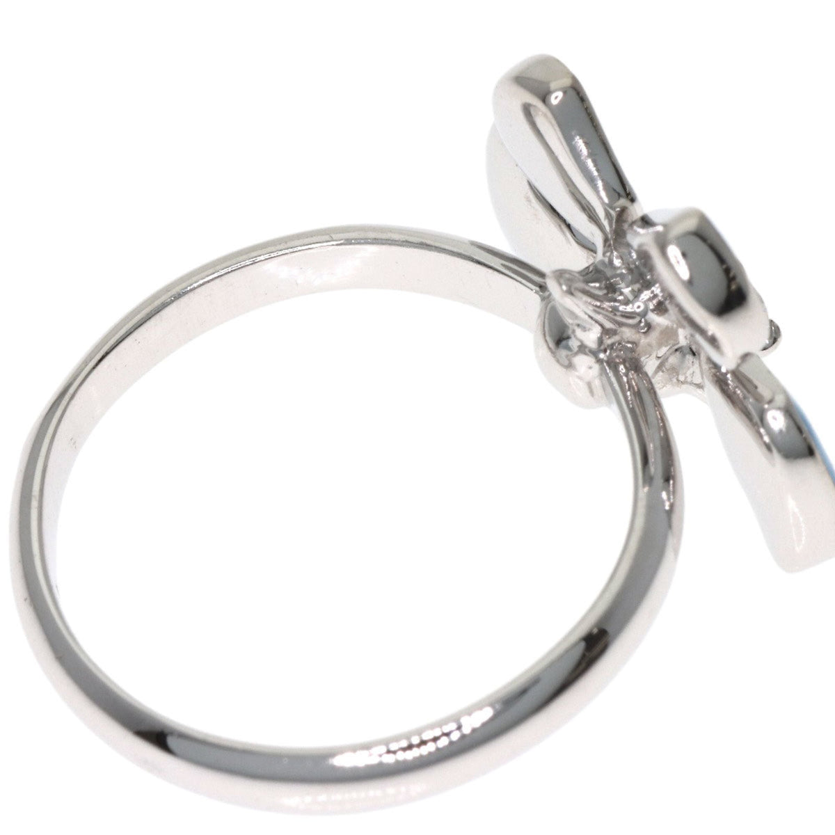 Christian Dior White Gold White Gold (18K) Pinky Ring (Pre-Owned)