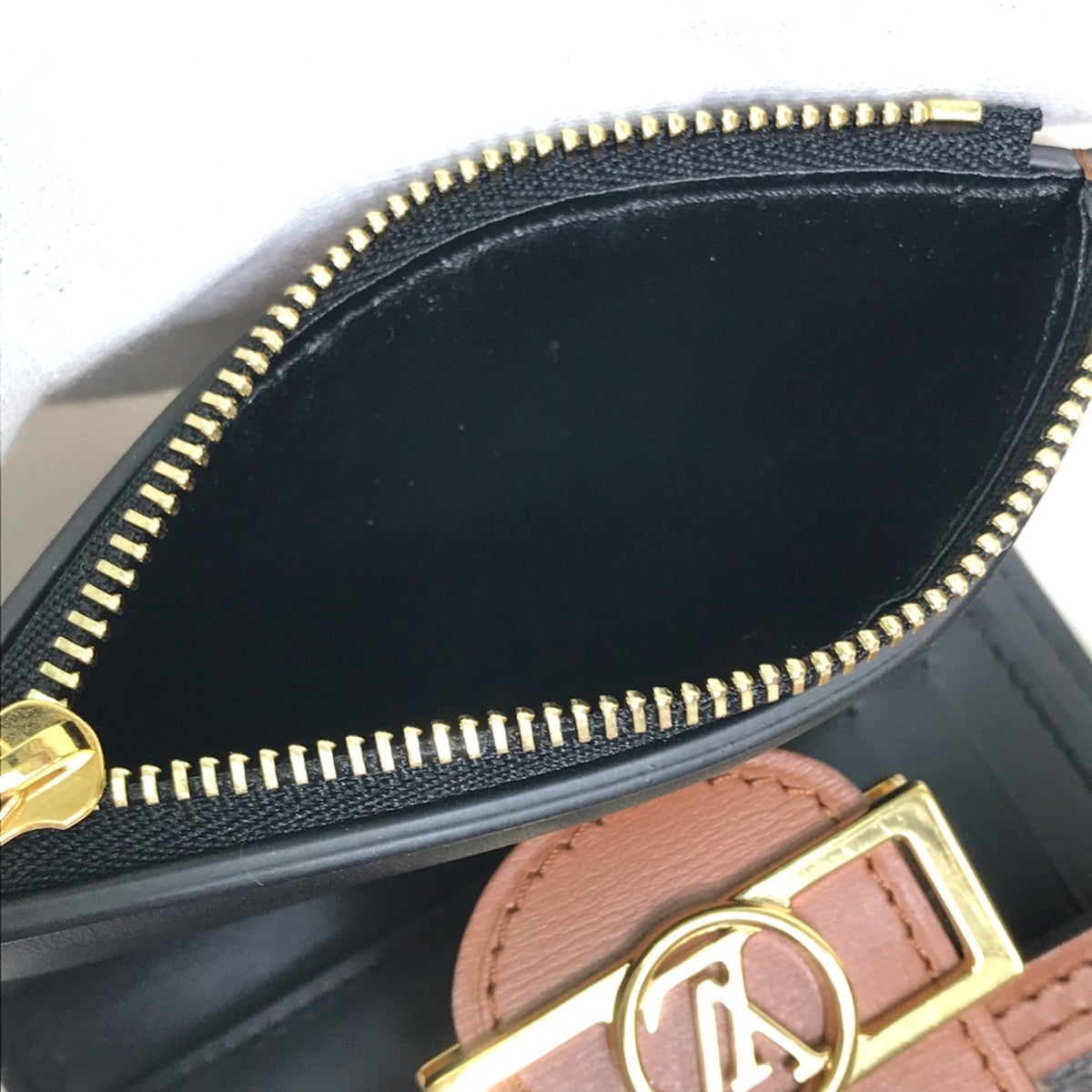 Louis Vuitton Monogram Reverse Brown Monogram Monogram Reverse Monogram Reverse Monogram Wallet (Tri-Fold) (Pre-Owned)