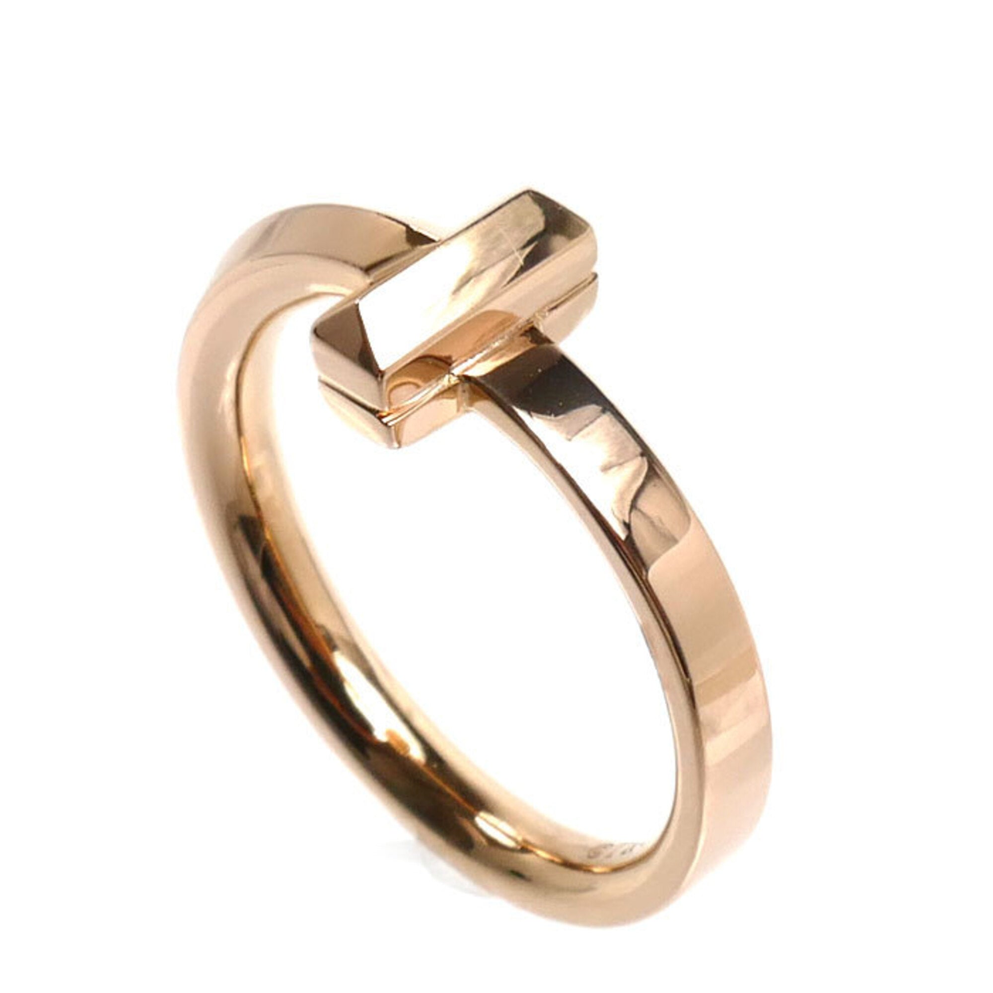 Tiffany Pink Gold (18K) Band Ring (Pre-Owned)